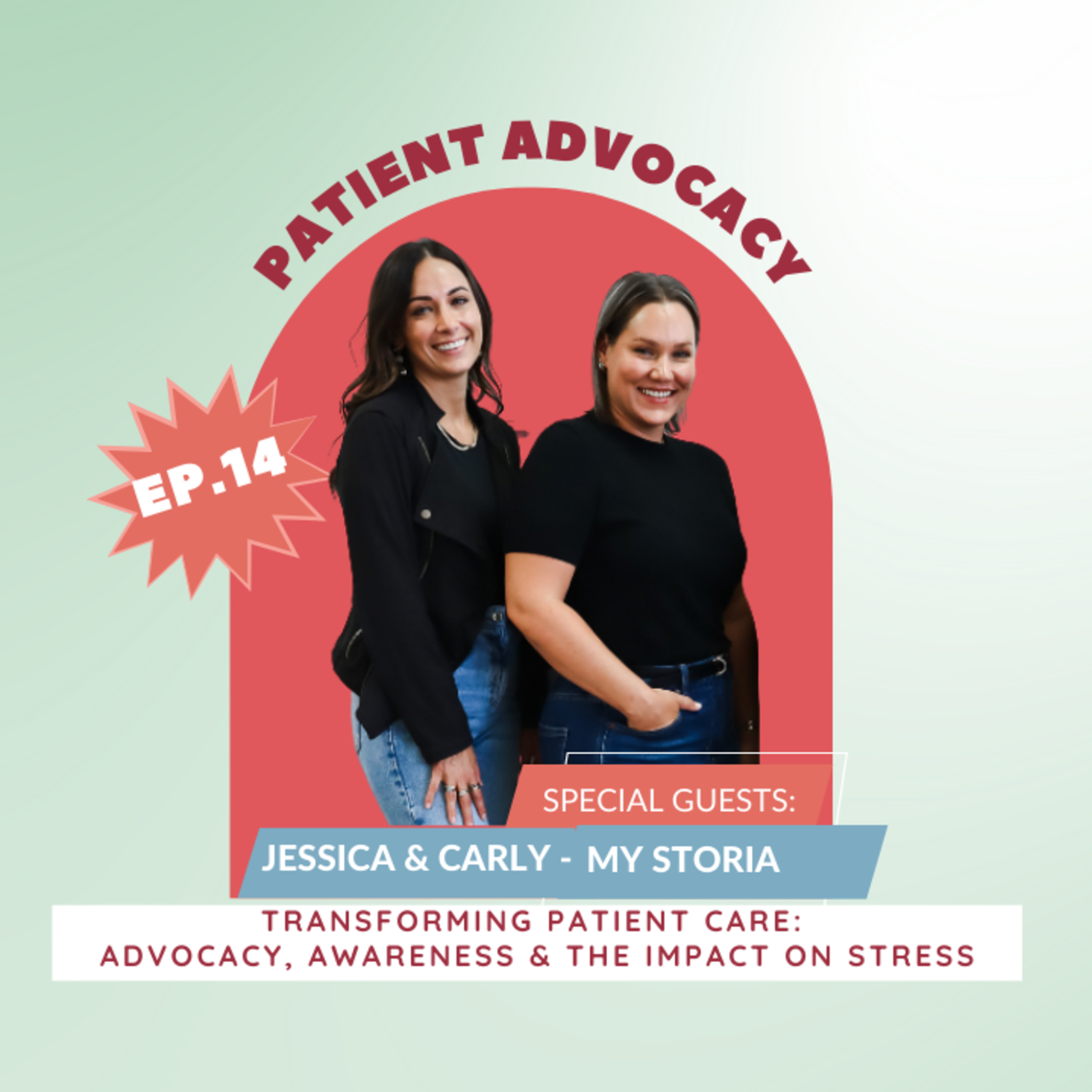 FERTILITY VILLAGE LIVE * Episode 14 * Transforming patient care with advocacy and awareness with Jess and Carly from MyStoria episode artwork