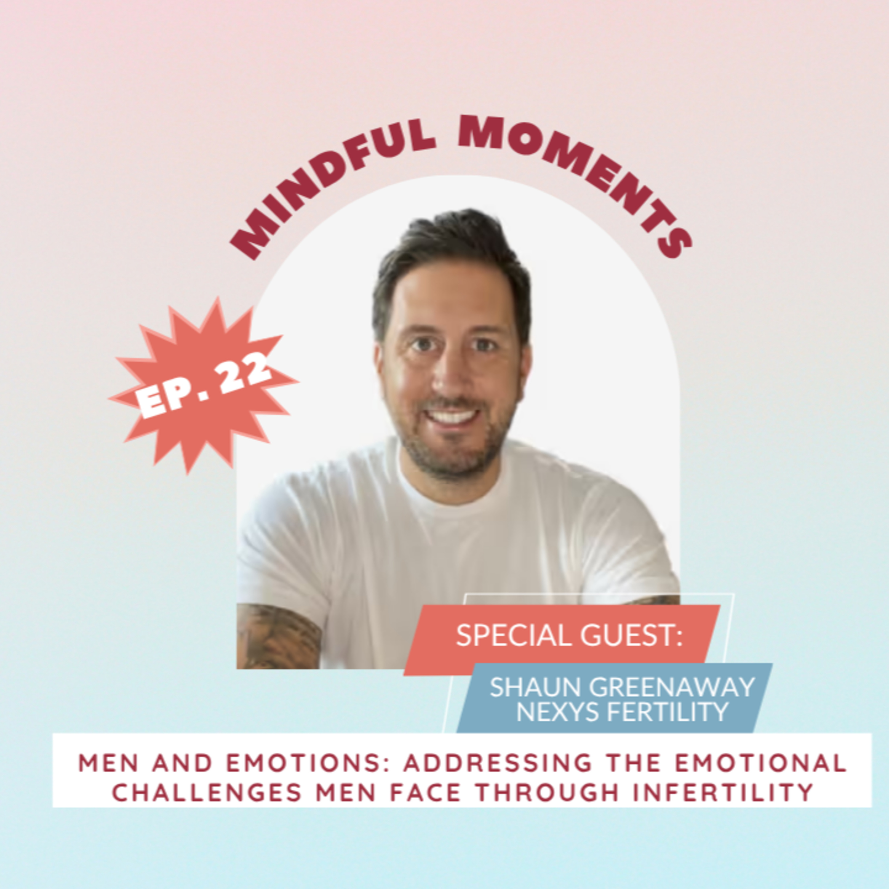 FERTILITY VILLAGE LIVE * Episode 22 * Addressing the emotional challenges Men face through Infertility with Shaun Greenaway