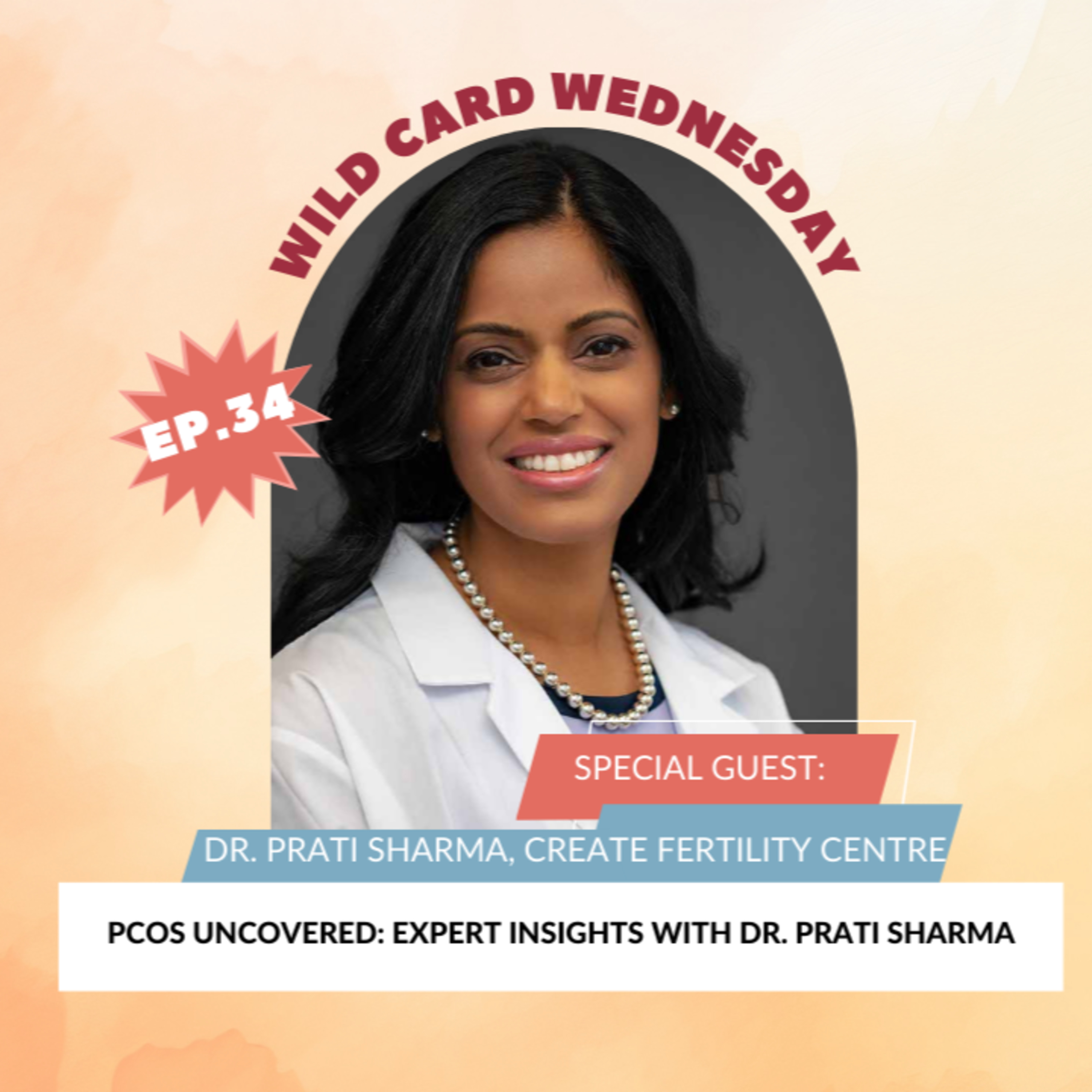 FERTILITY VILLAGE LIVE * Episode 34 * PCOS Uncovered: Expert insights with Dr. Prati Sharma episode artwork