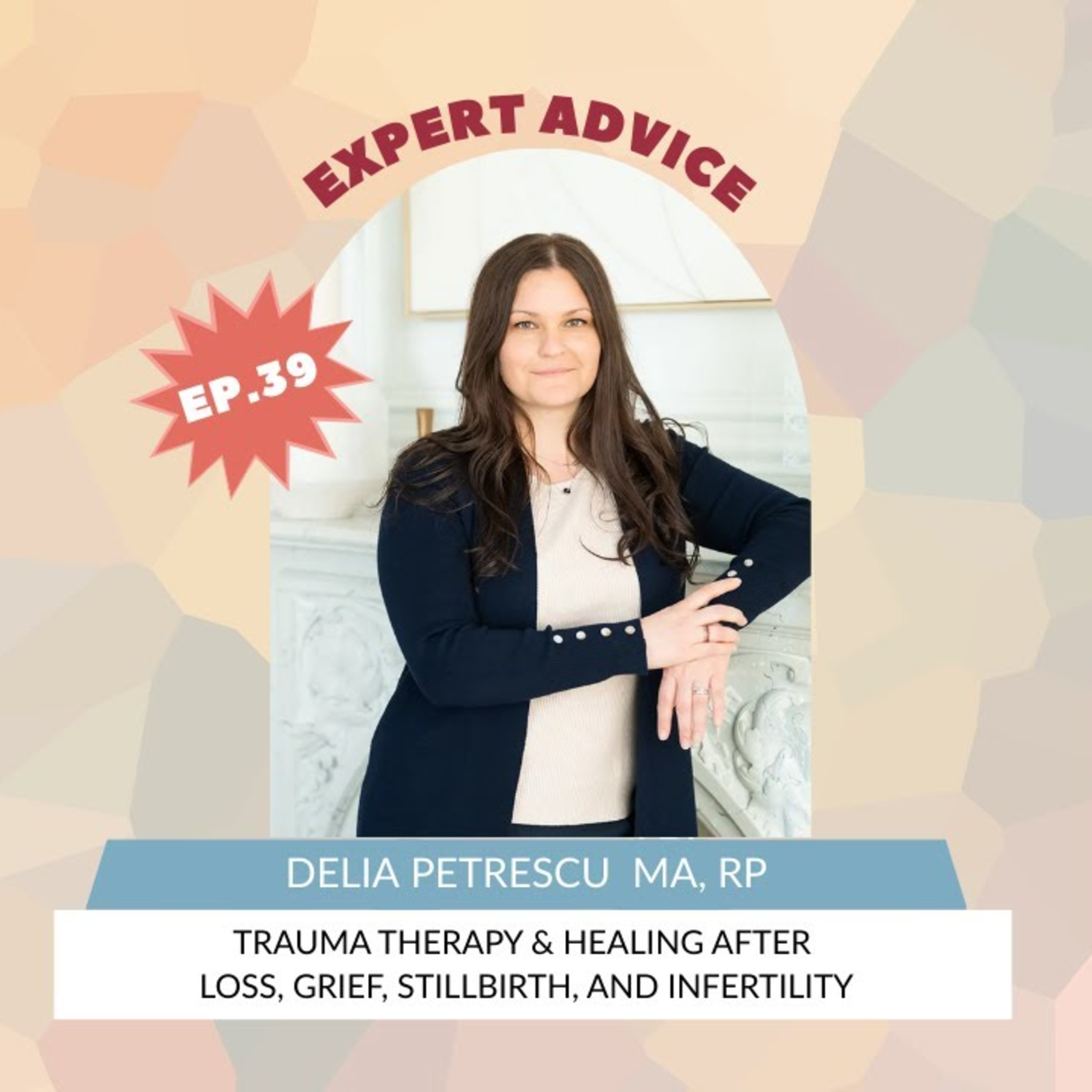 FERTILITY VILLAGE LIVE * Episode 39 * Trauma Therapy & Healing After Loss with Delia Petrescu episode artwork