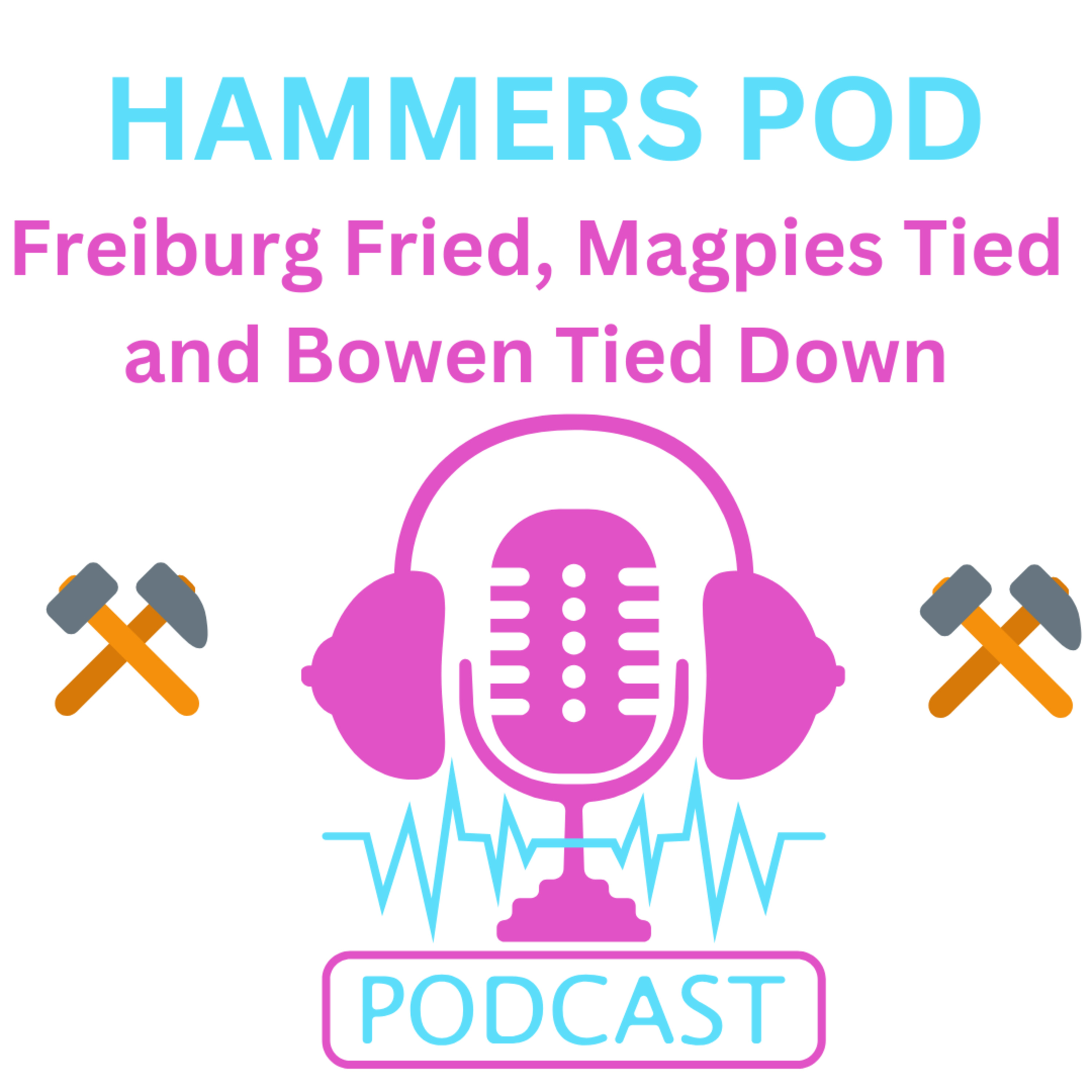 Freiburg Fried, Magpies Tied and Bowen Tied Down episode artwork