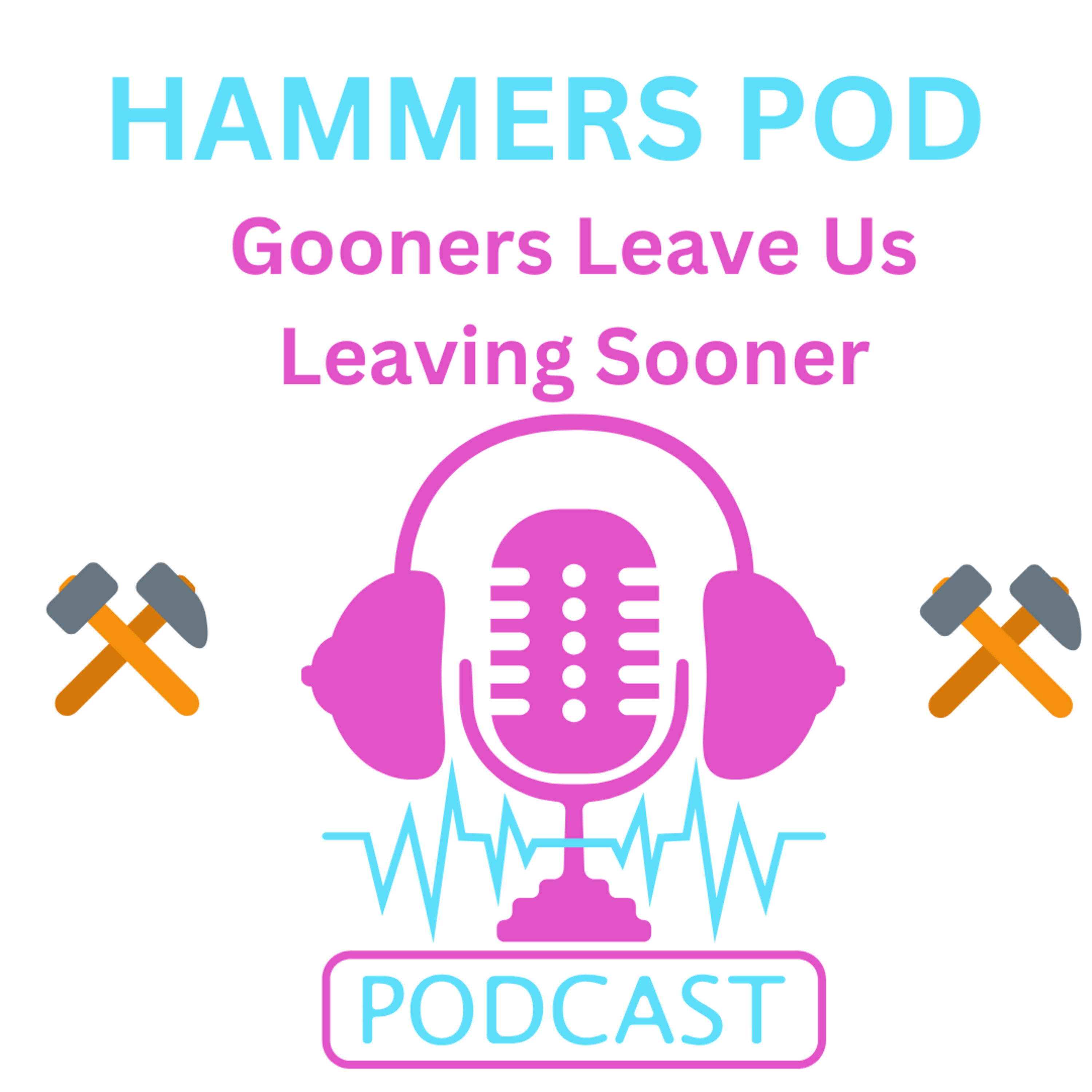 Gooners Leave Us Leaving Sooner episode artwork