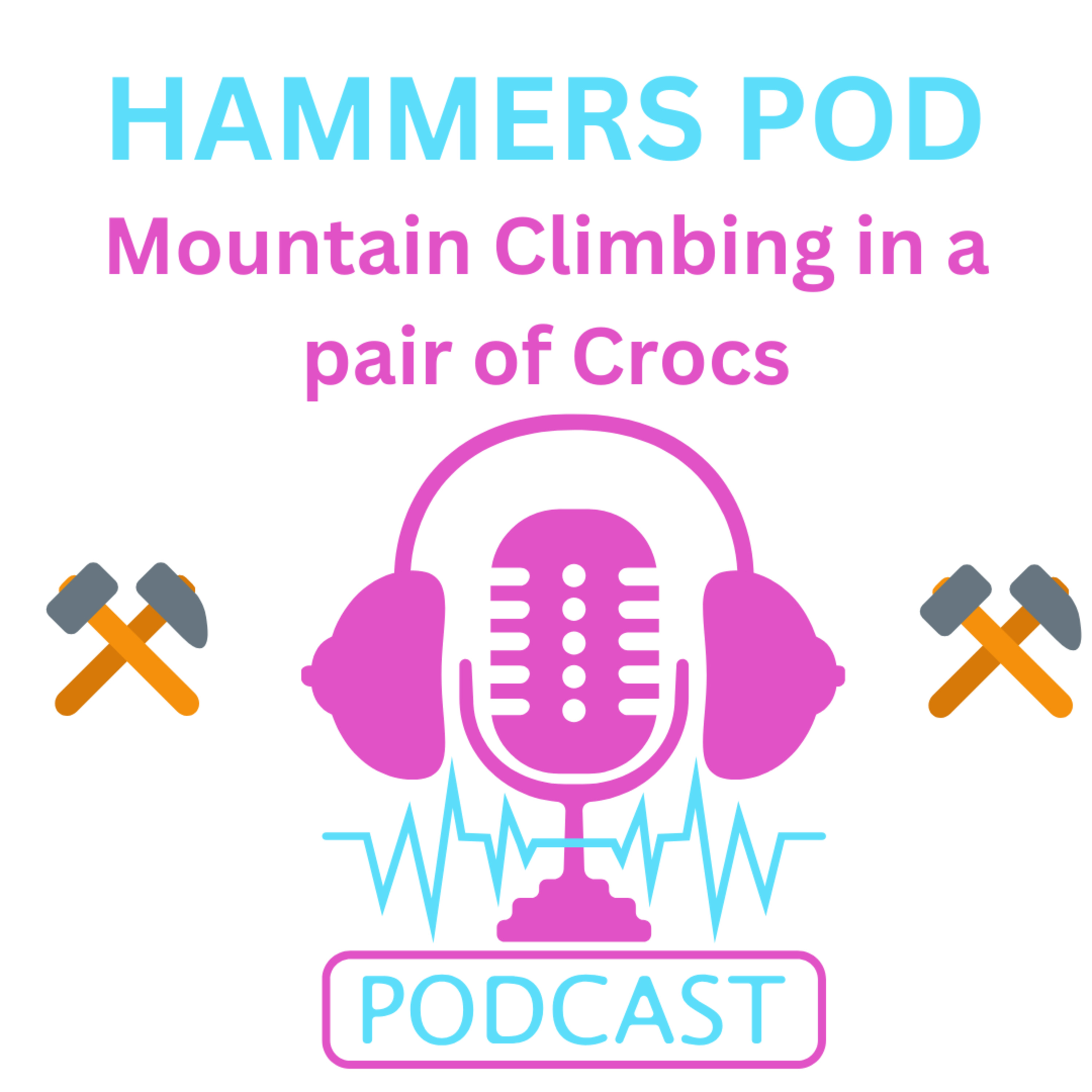 Mountain Climbing in a pair of Crocs!
