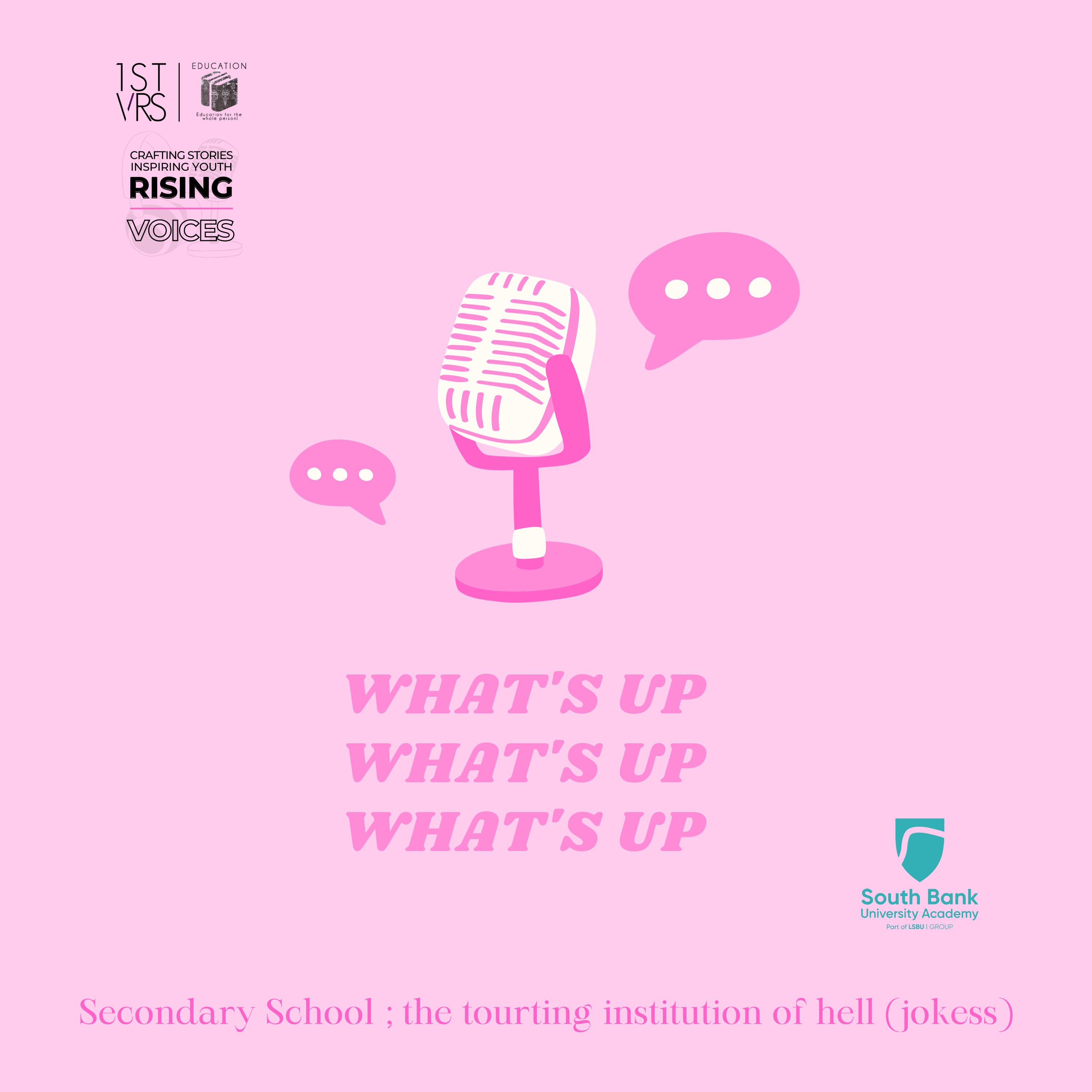 What's Up x3!: Challenges in Secondary School Life: Navigating Our School Environment (SBUA) episode artwork