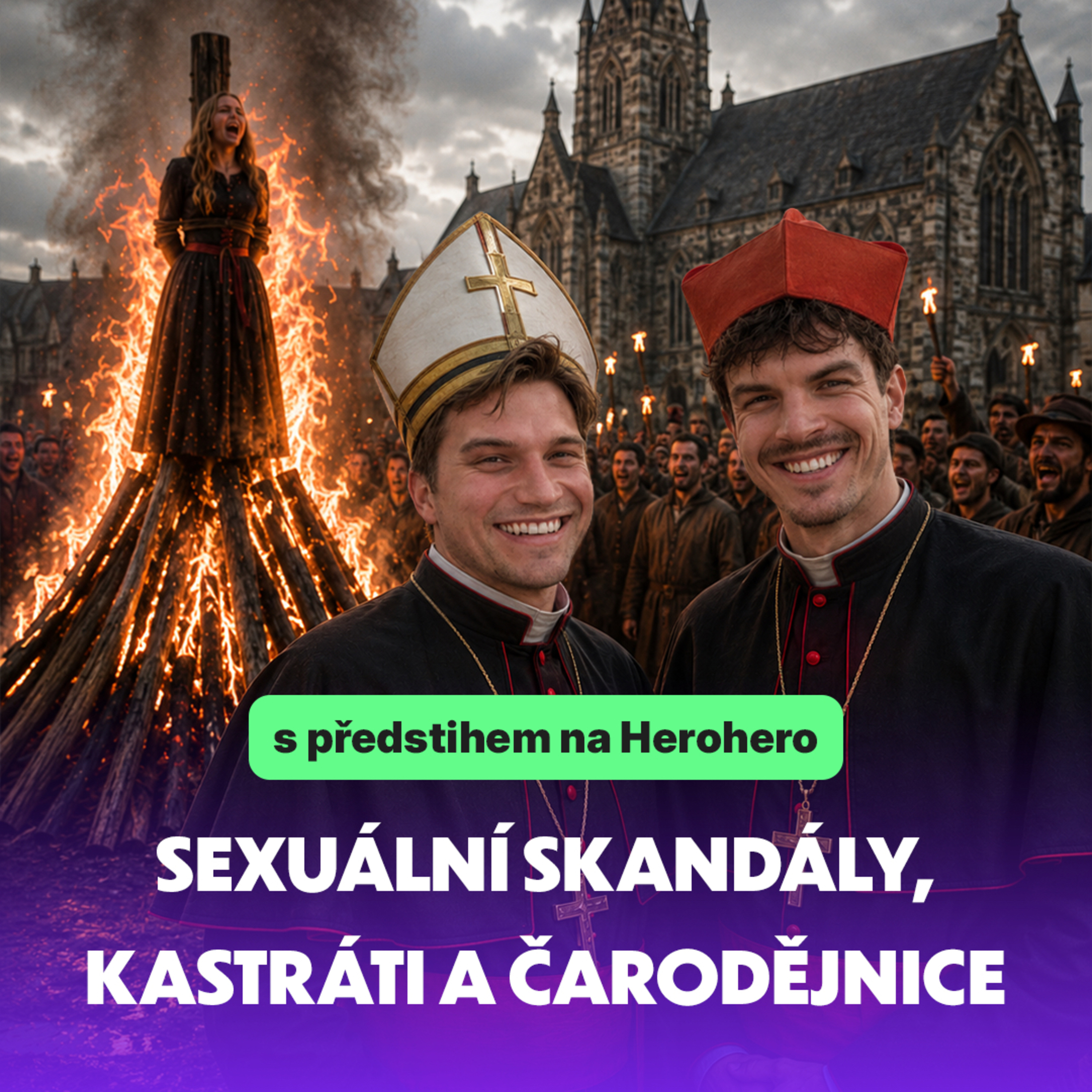 #77 - Hříchy církve „sexuální skandály, kastráti a čarodějnice“ episode artwork