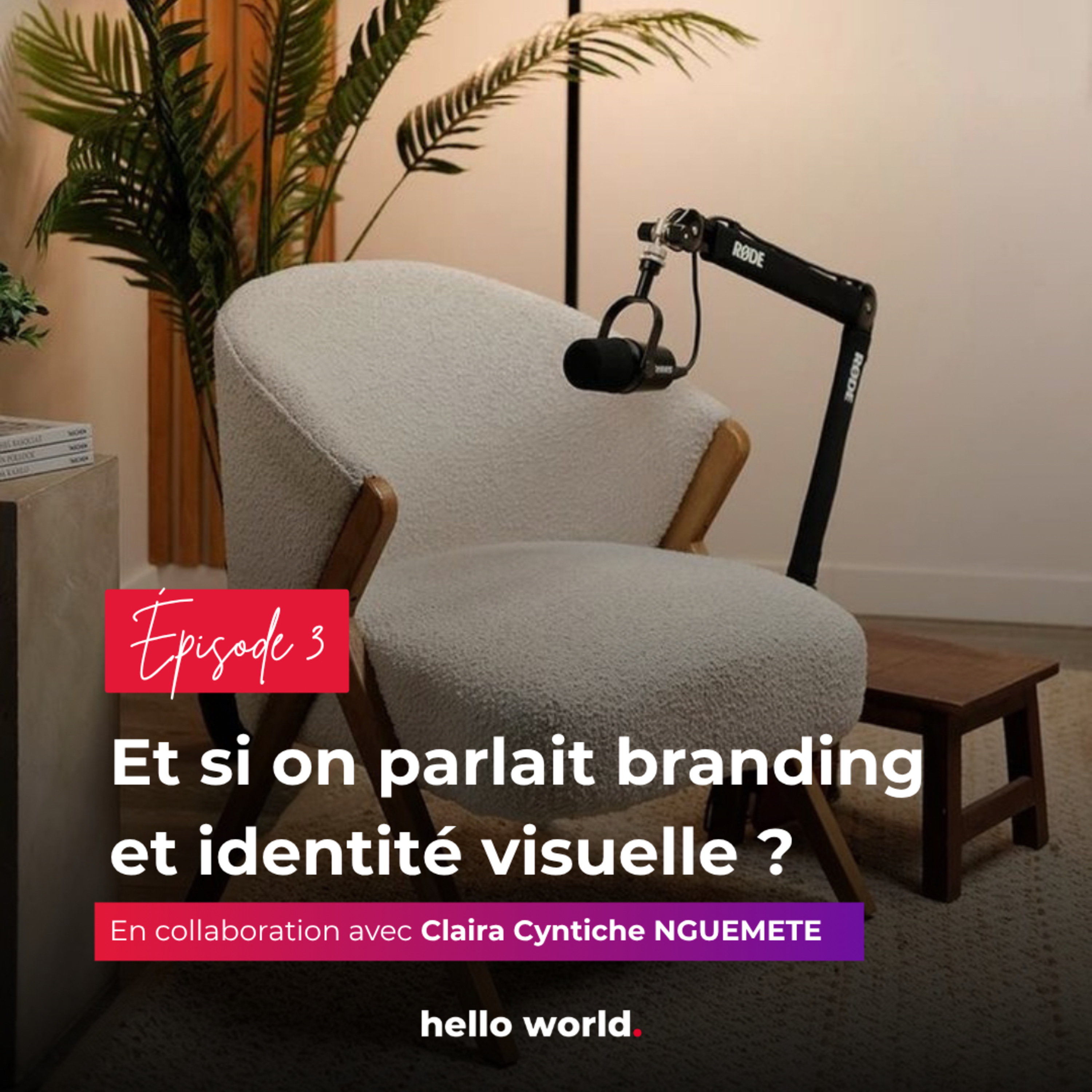 Et si on parlait branding et identité visuelle ? (Avec Claira Cyntiche NGUEMETE) episode artwork