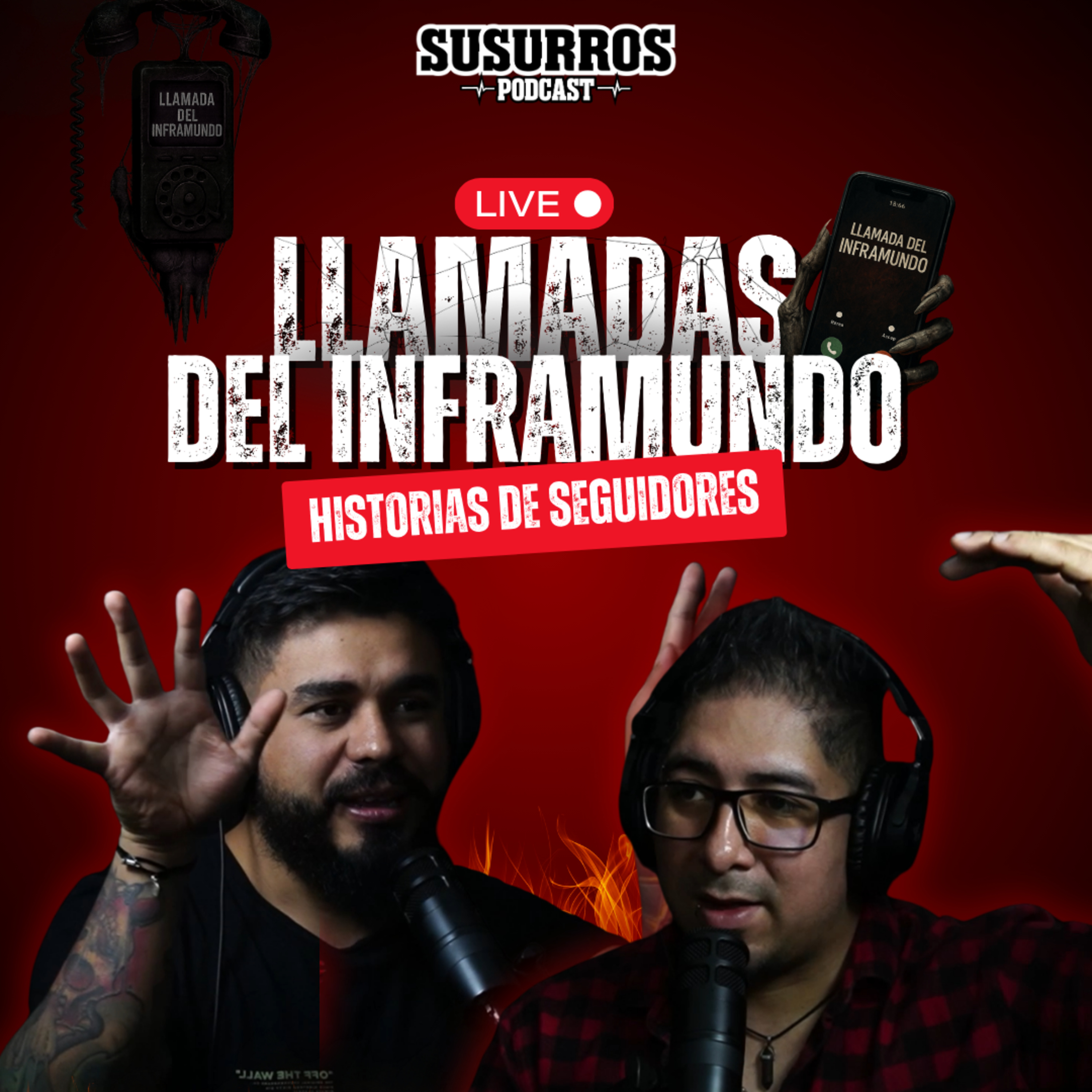 Llamadas del Inframundo Historias de Seguidores #1 - (Live en Youtube).mp4