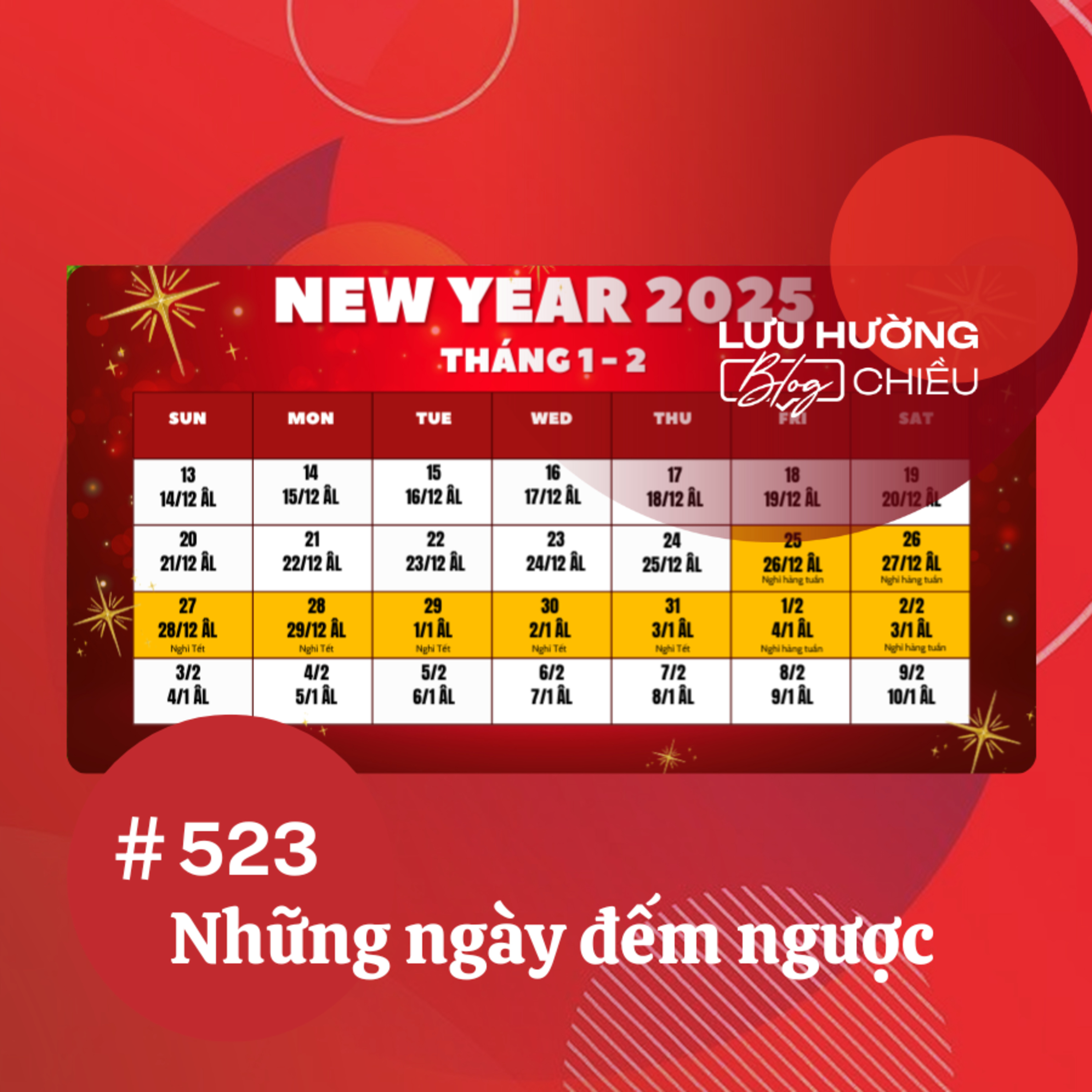 Những ngày đếm ngược | Lưu Hường blog chiều | Đài Hà Nội episode artwork