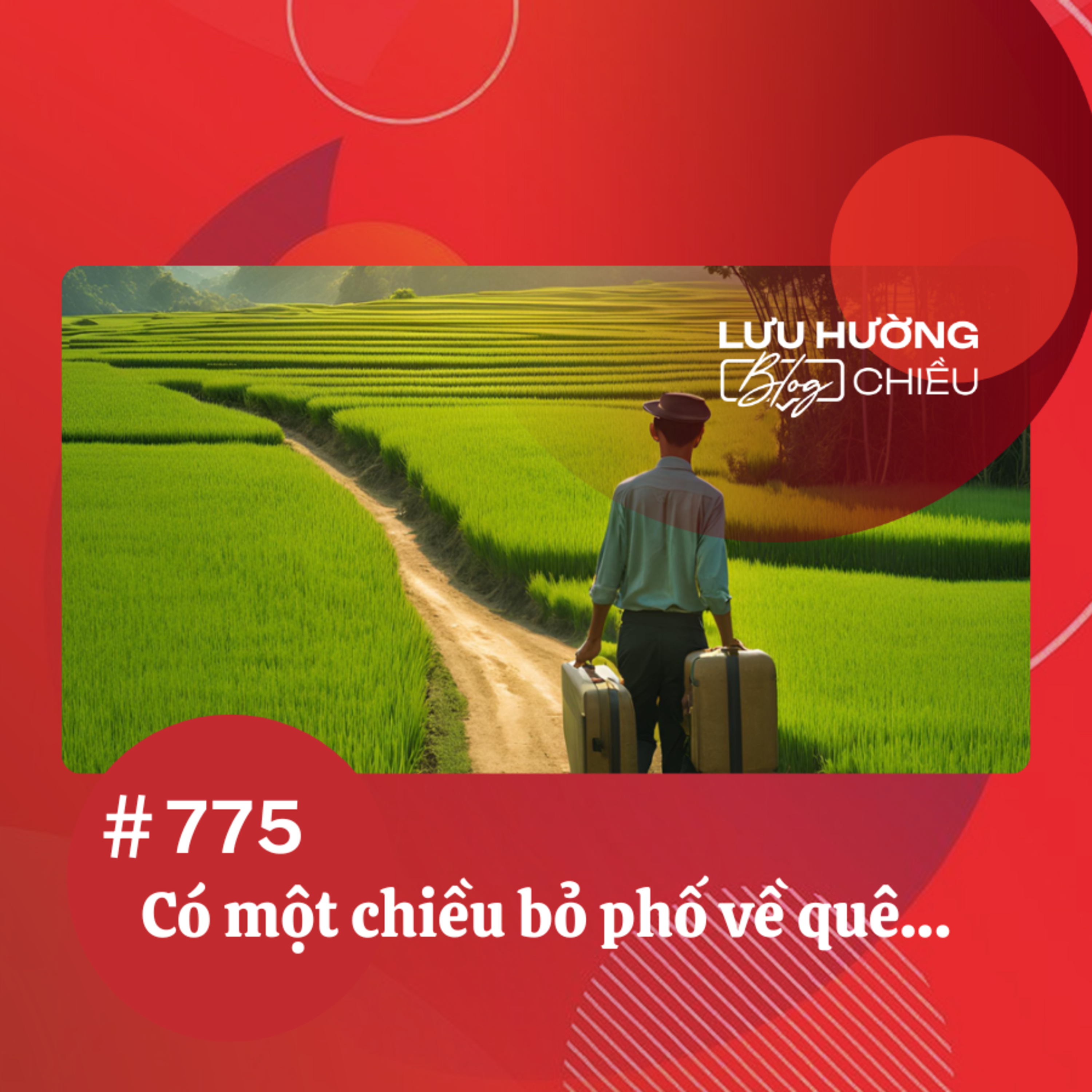  Có một chiều bỏ phố về quê… | Lưu Hường blog chiều | Đài Hà Nội episode artwork