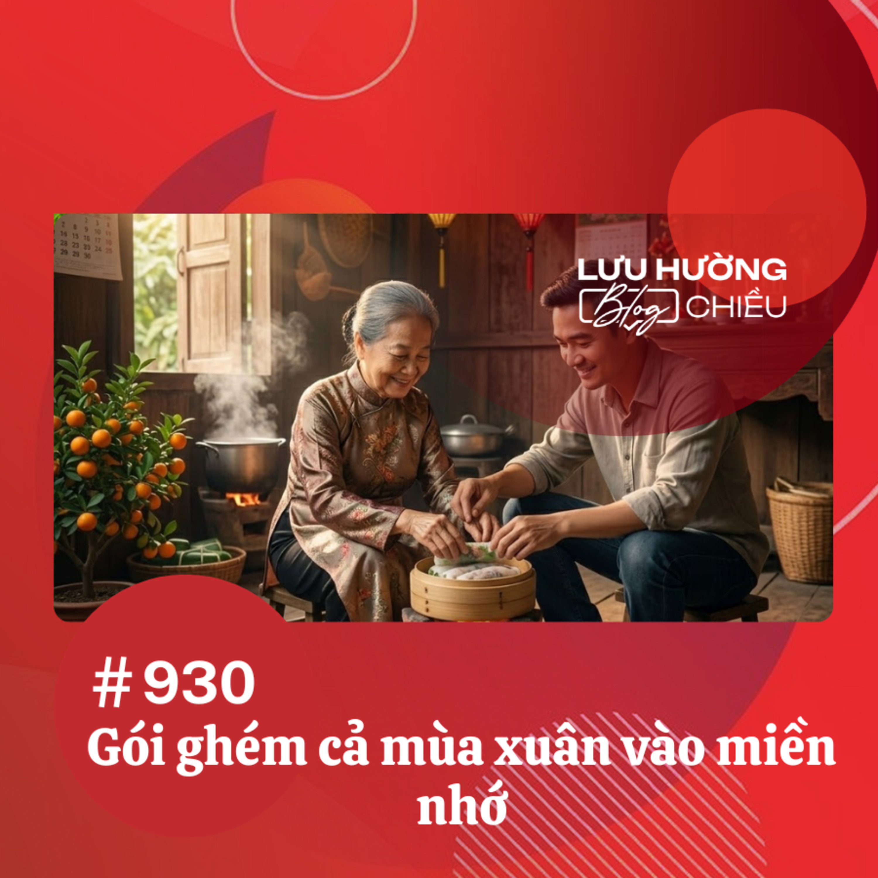 Gói ghém cả mùa xuân vào miền nhớ | Lưu Hường blog chiều | Đài Hà Nội