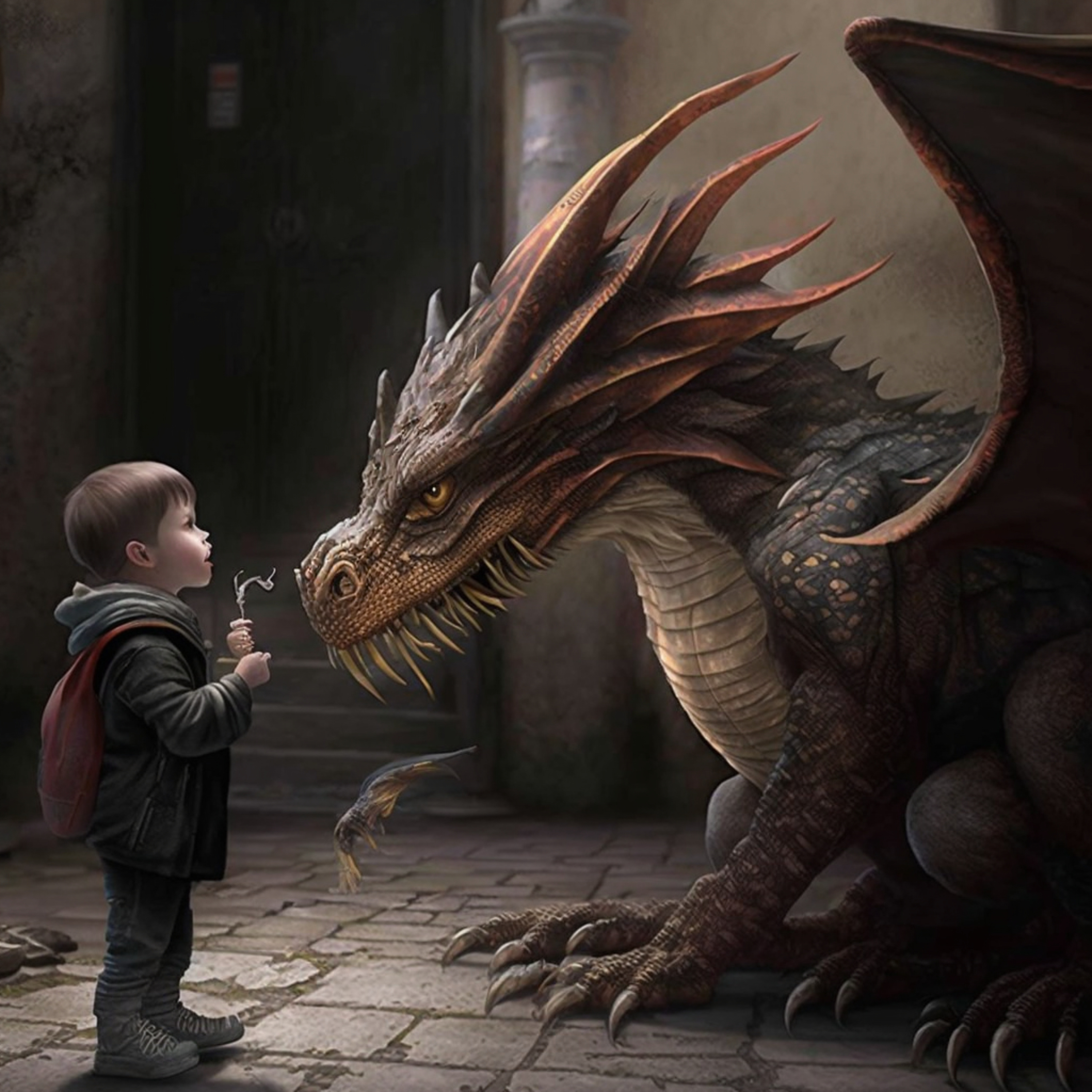 Mi amigo el Dragón - Audiocuento
