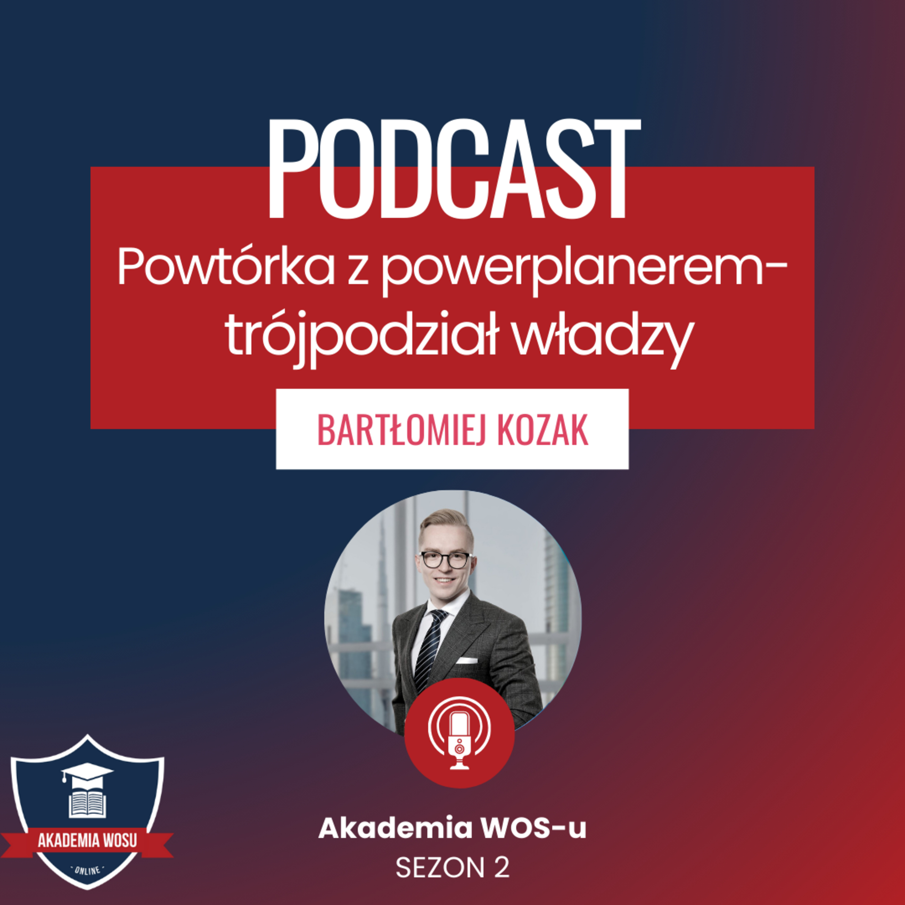 57. Trójpodział władzy - powtórka maturalna z POWER PLANEREM episode artwork