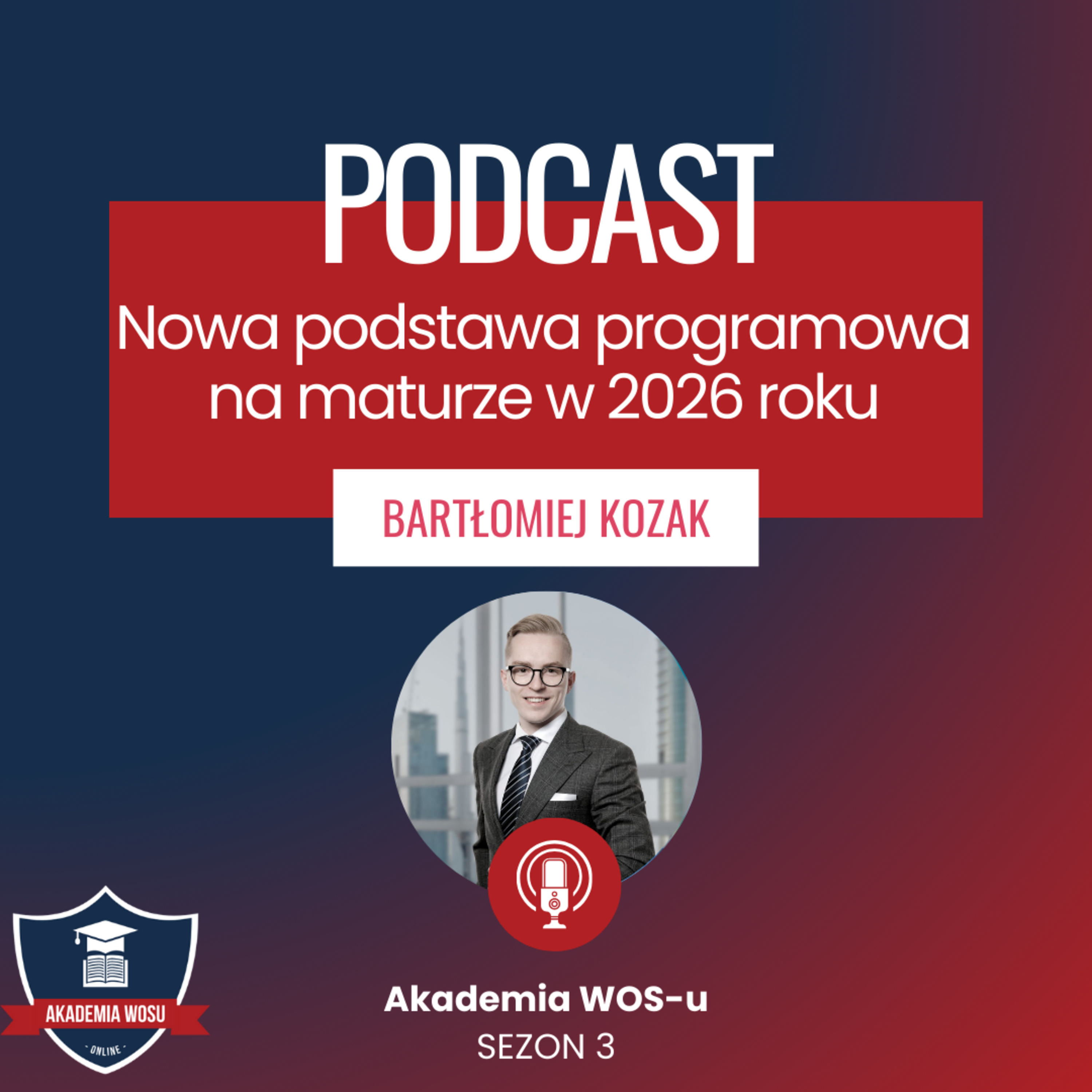 71. Zmiany na maturze z WOS-u 2026! Wszystkie zmiany, nowa punktacja i jak się przygotować! episode artwork