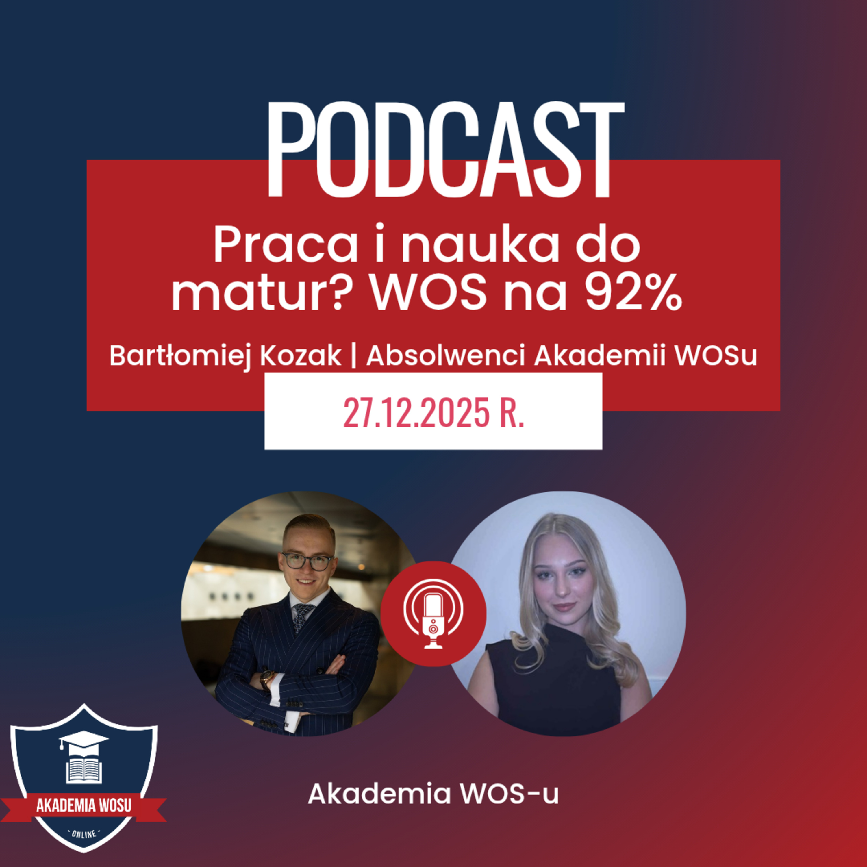 86. Jak zdać maturę z WOS na 90%+? | Praca, stres i skuteczne przygotowanie do matury episode artwork