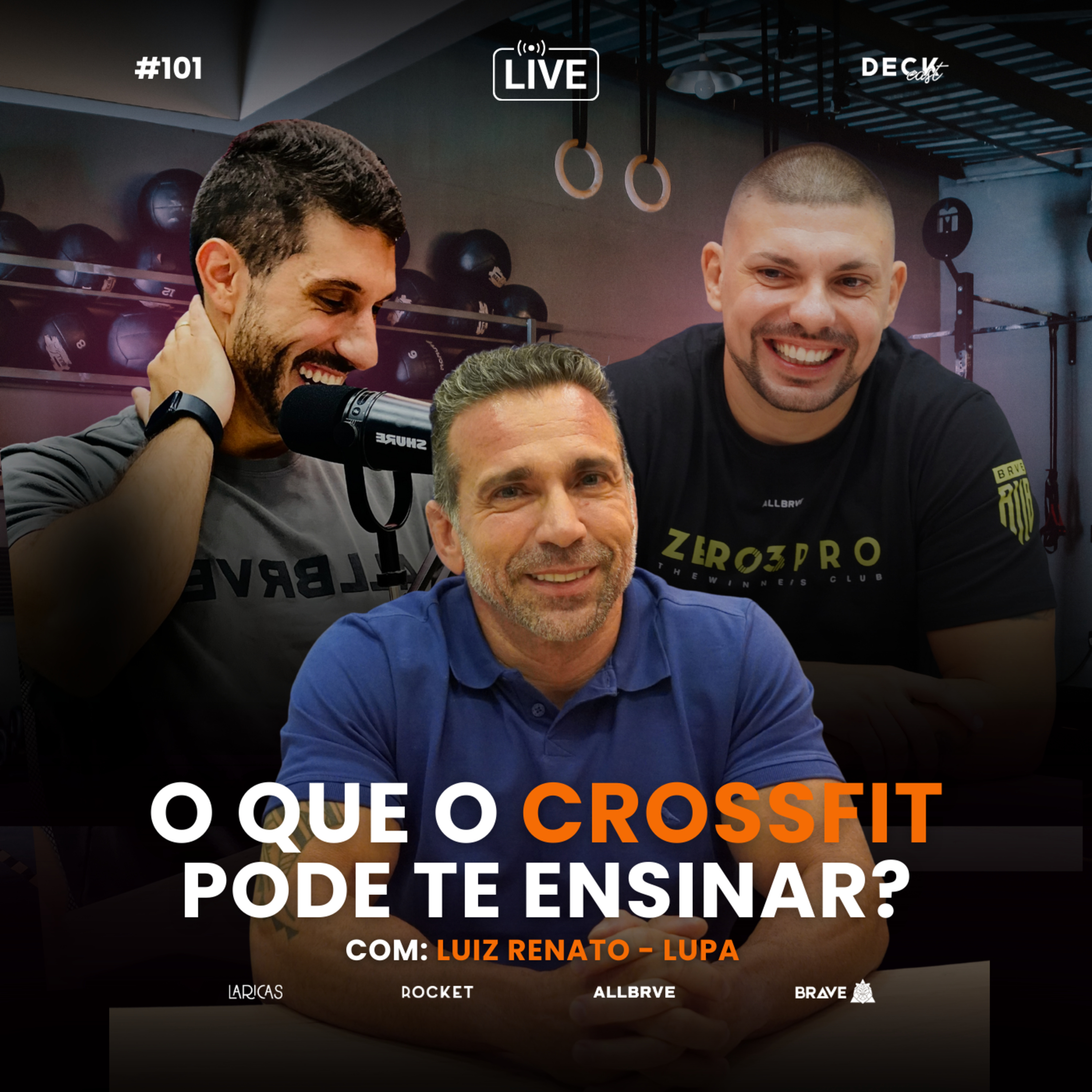 O QUE O CROSSFIT PODE TE ENSINAR? - Lupa | Deck Cast #101 episode artwork