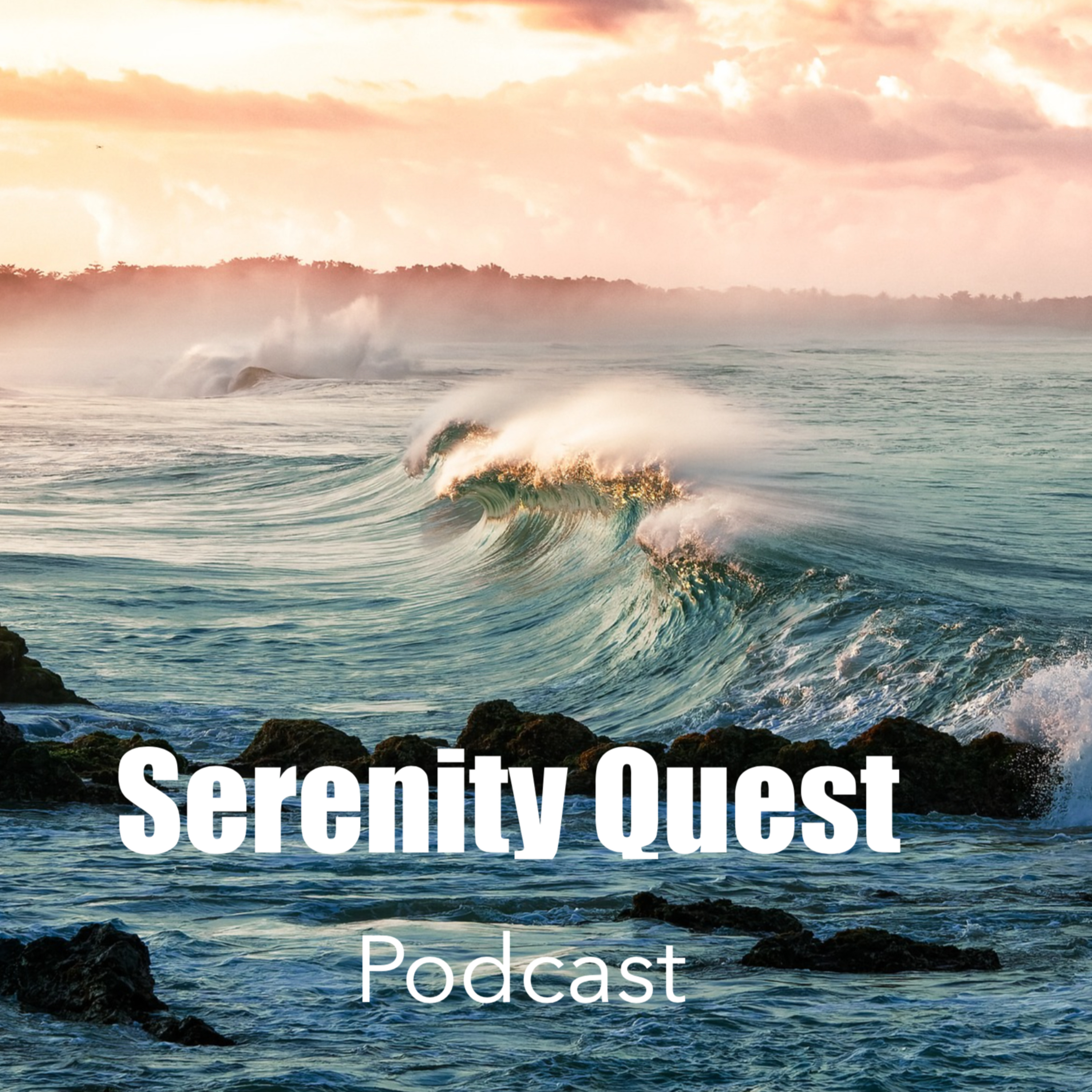 1 Hour of relaxing ocean waves and harp  episode artwork
