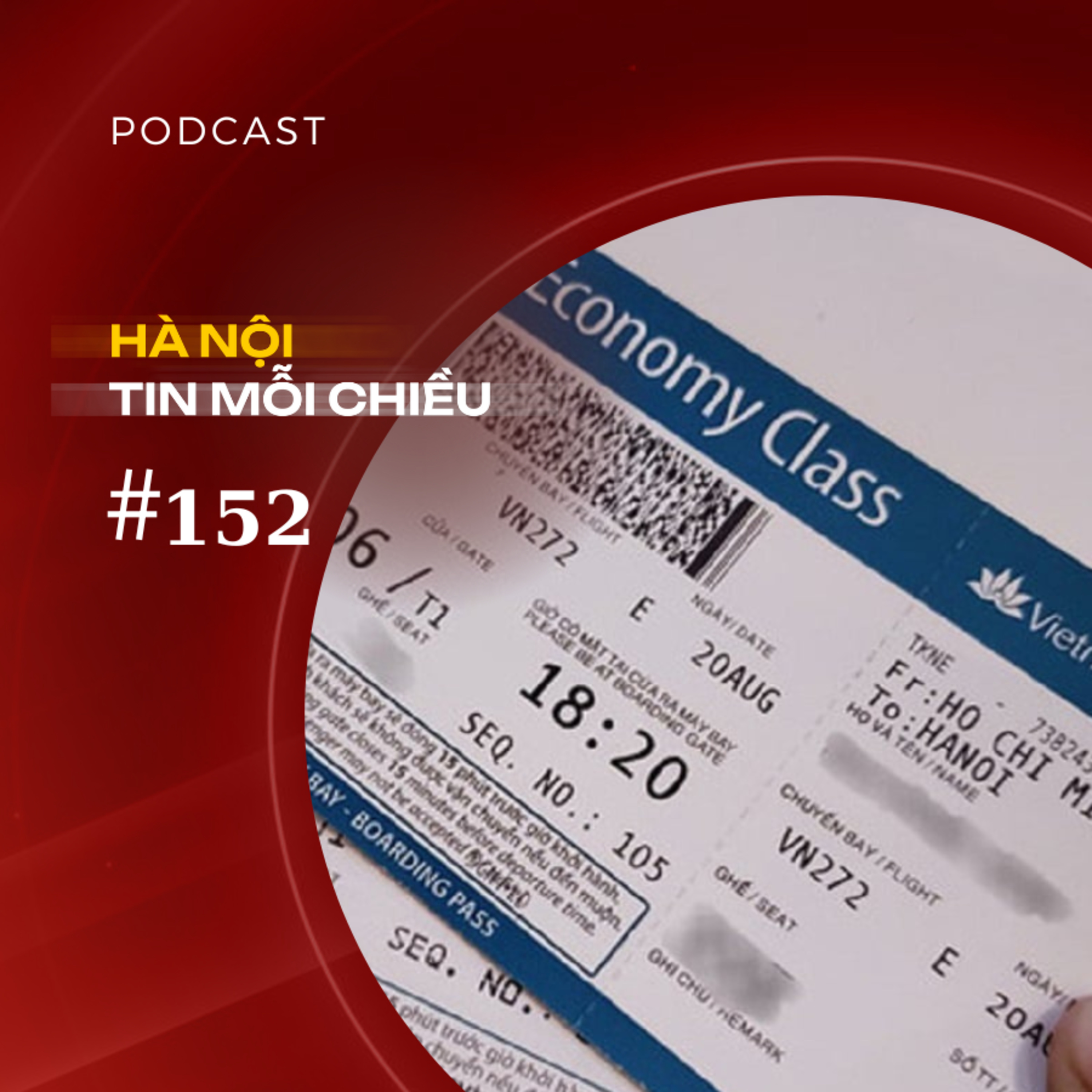 Giá vé máy bay Tết Nguyên đán đắt và hiếm | Hà Nội tin mỗi chiều episode artwork