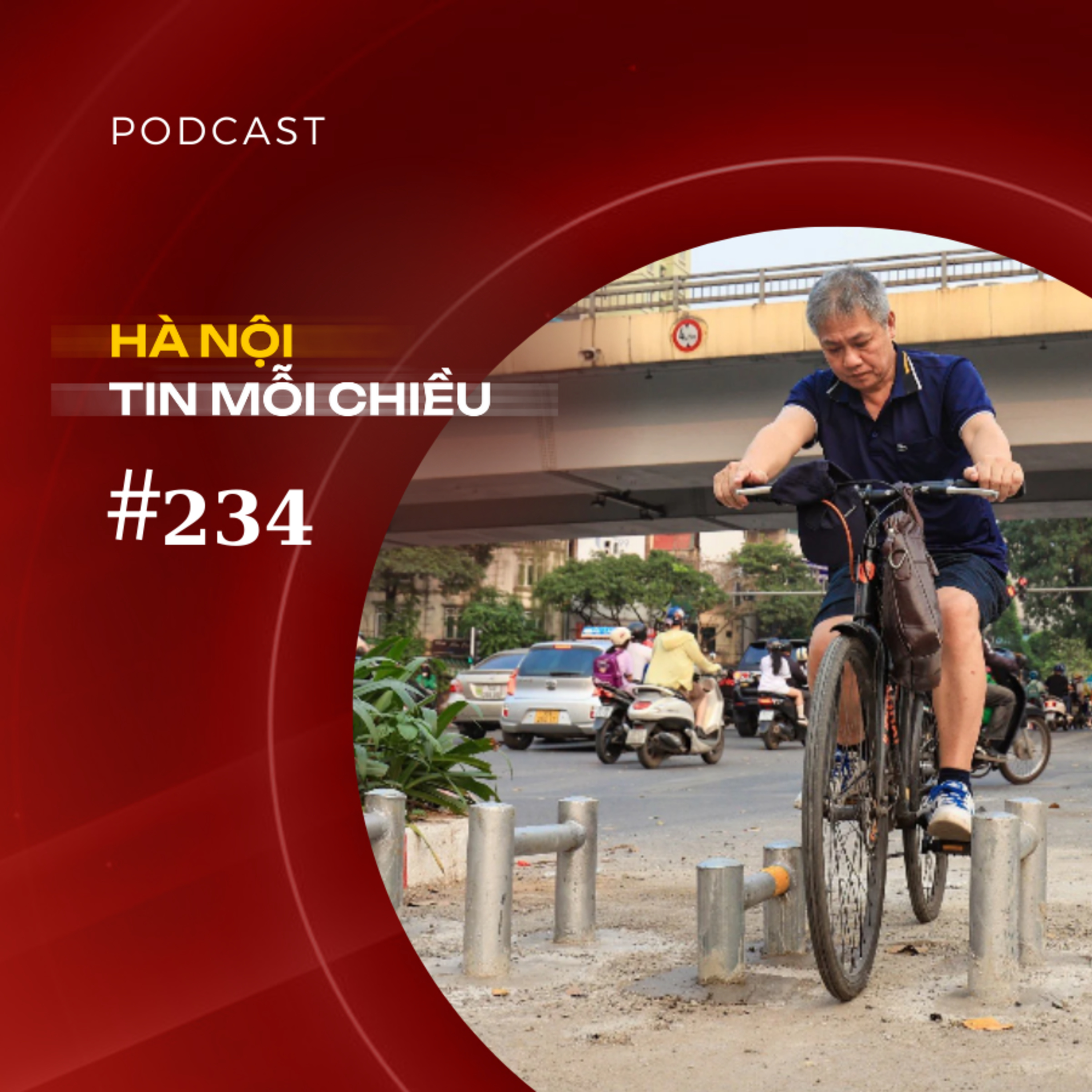 Hà Nội thay mới rào chắn đường dành riêng cho xe đạp | Hà Nội tin mỗi chiều episode artwork