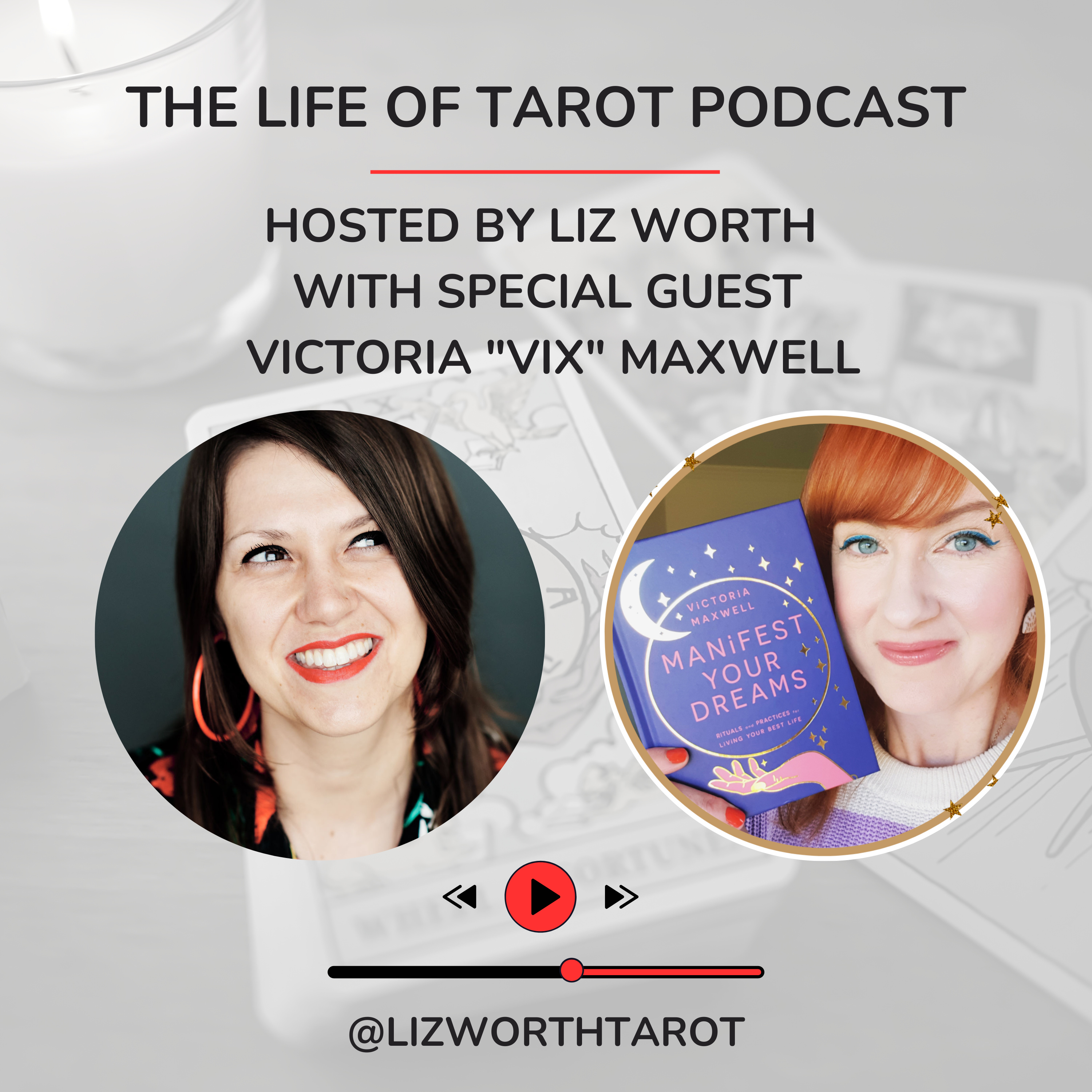 Tarot and writing with Victoria "Vix" Maxwell episode artwork