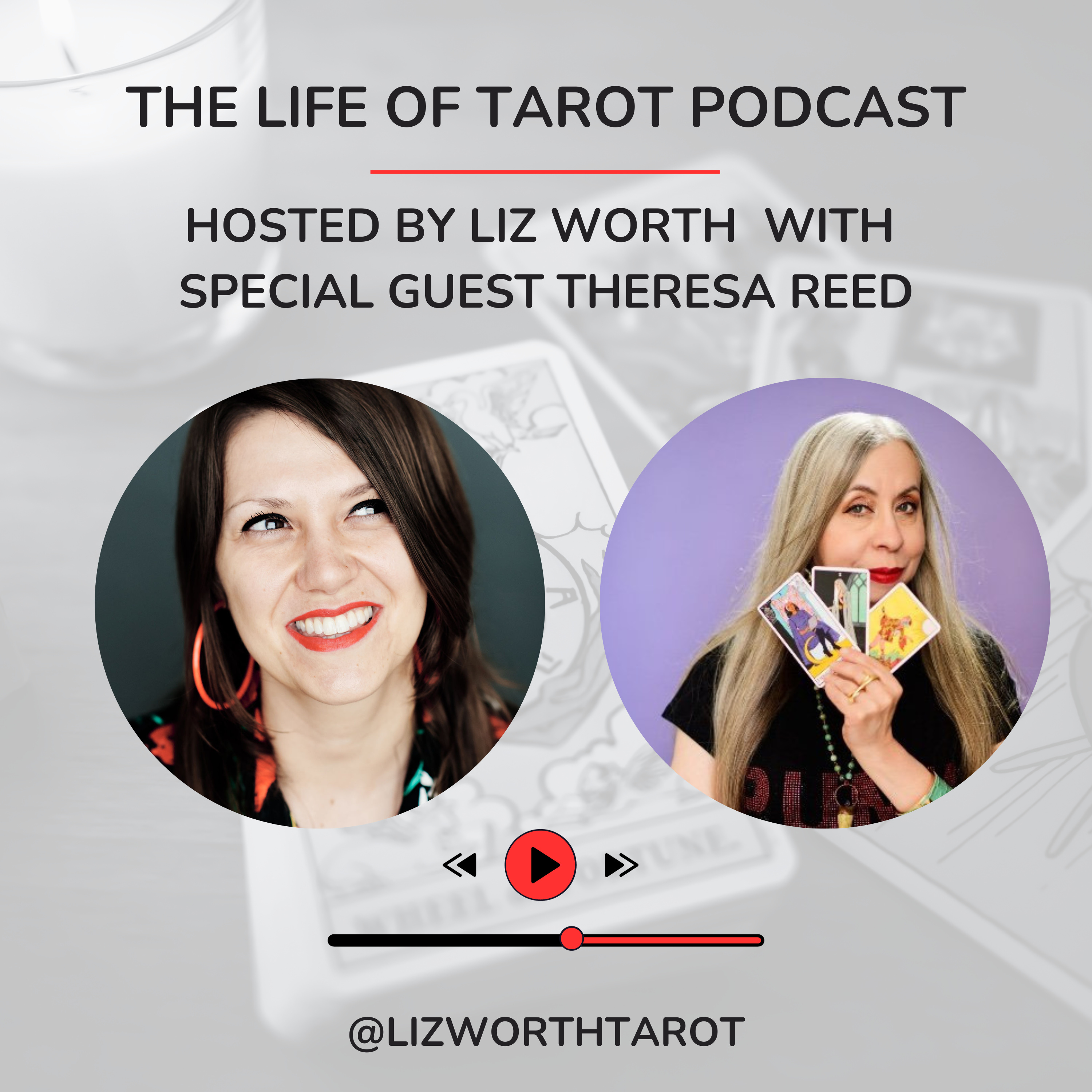 Theresa Reed, aka The Tarot Lady, on the Life of Tarot Podcast episode artwork