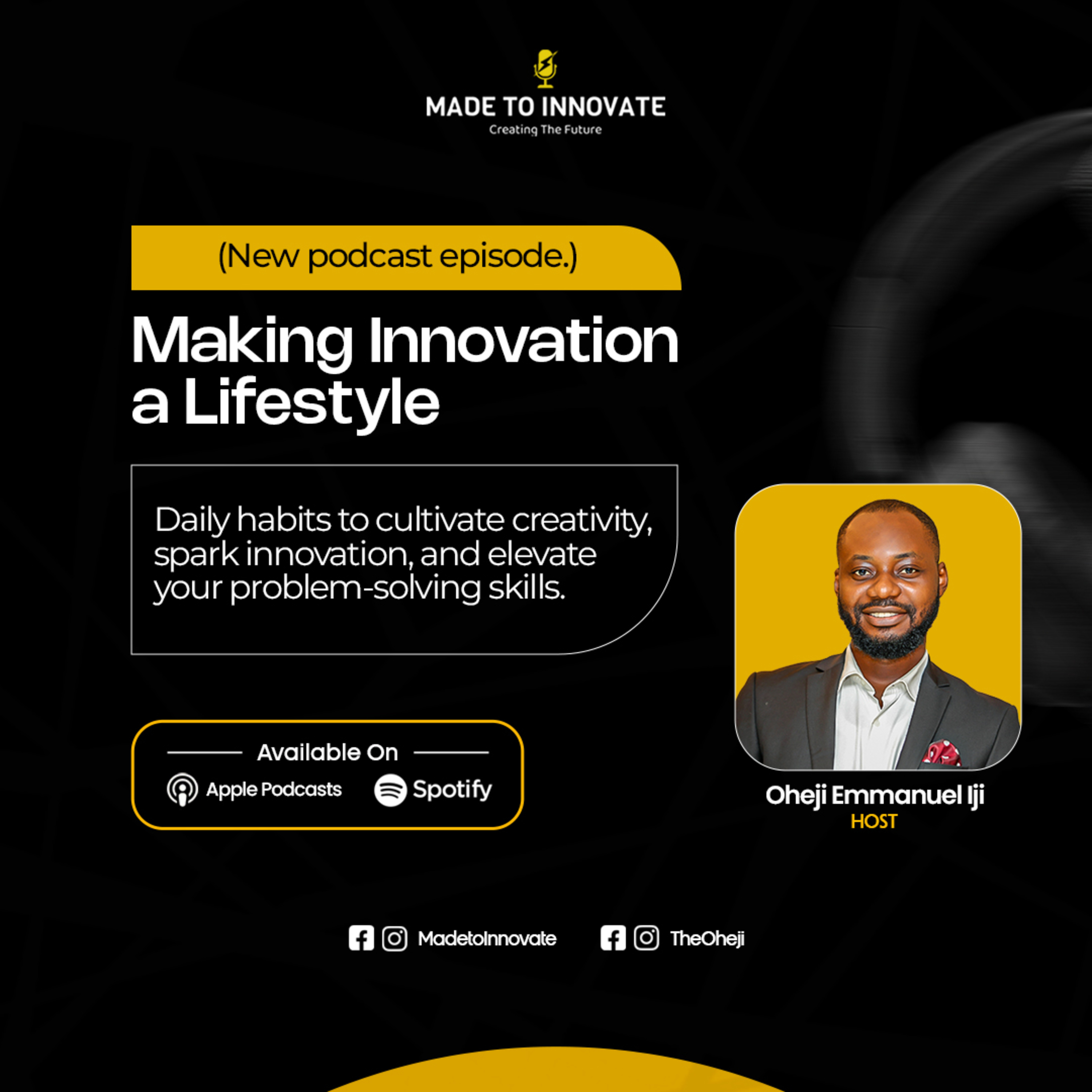 The Genius of Creative Thinking - Making Innovation a Lifestyle (Pt 2) episode artwork