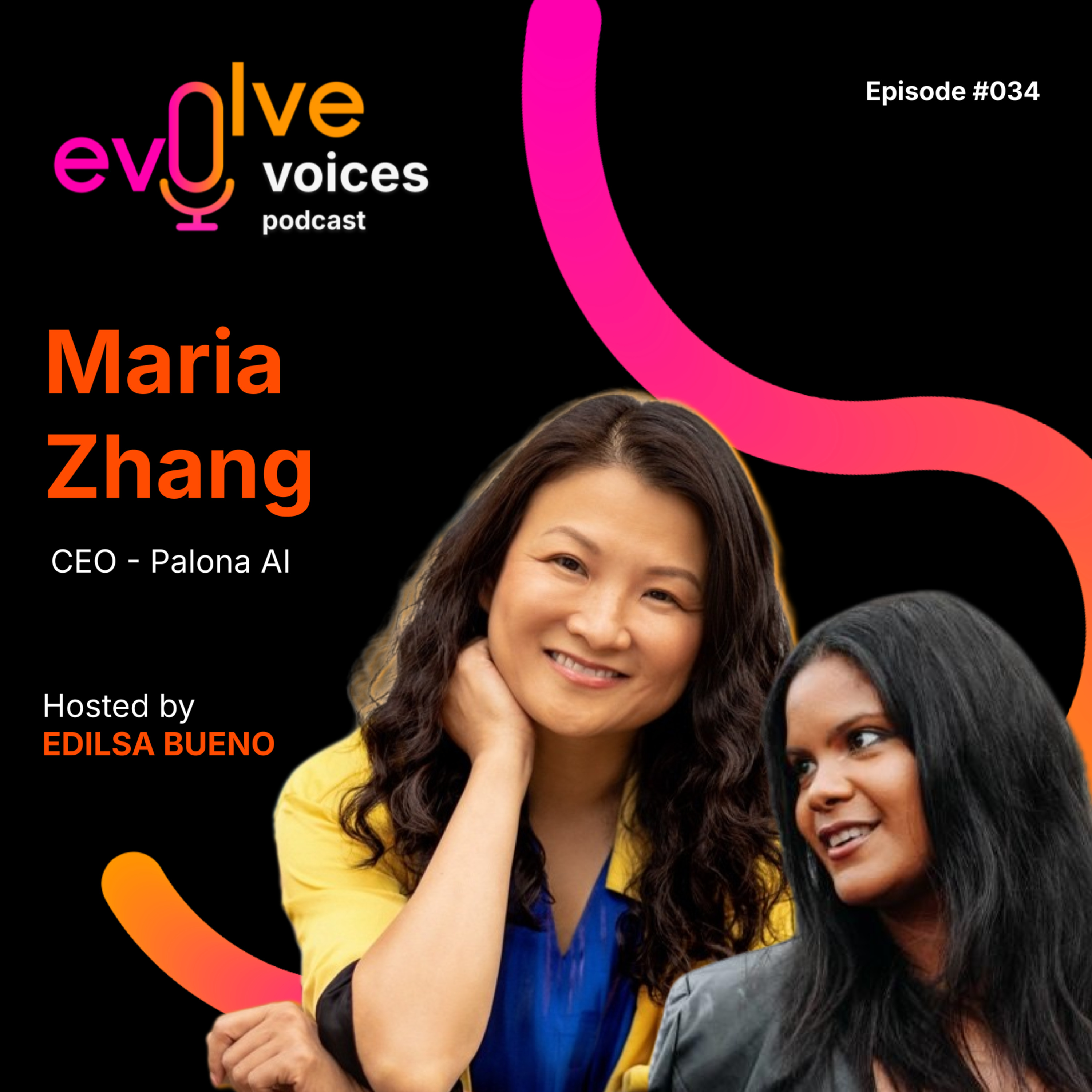 Voices 034 - “It’s All About That Little Delight”: Ex-Google Exec Maria Zhang on AI, Leadership & Bringing Tech to Pizza episode artwork