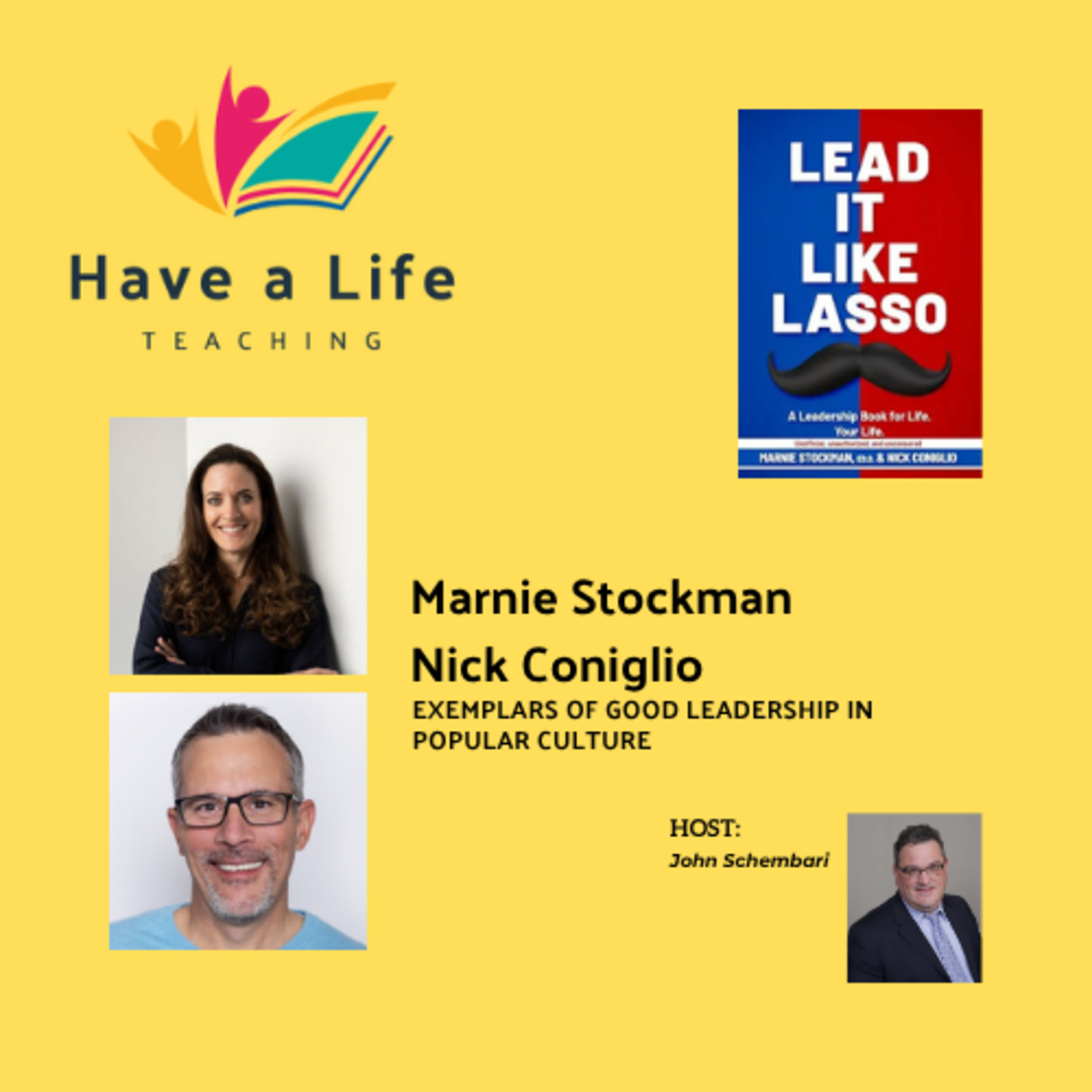 Marnie Stockman and Nick Coniglio: How to Lead It Like Lasso  episode artwork