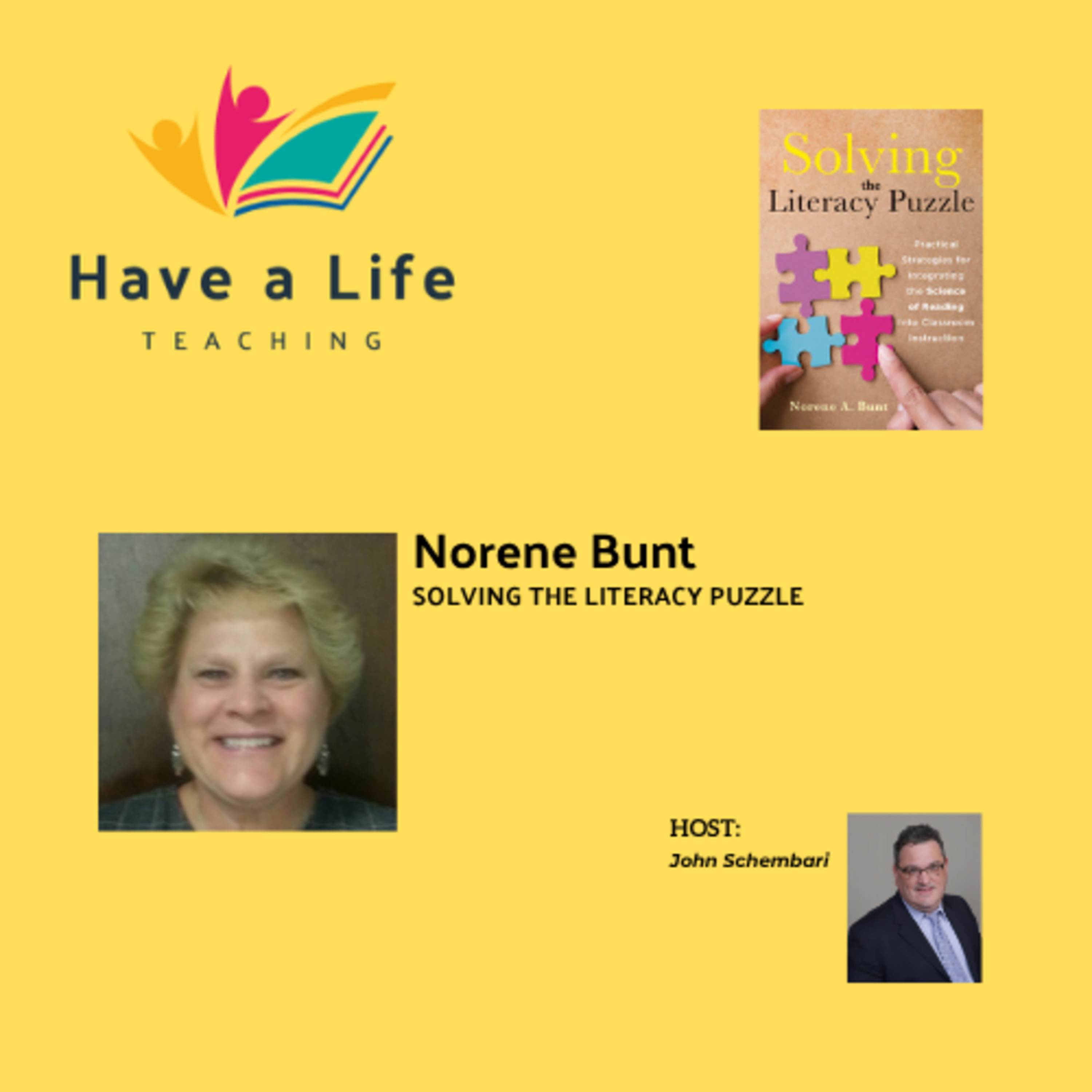 Norene Bunt: How to Solve the Literacy Puzzle  episode artwork