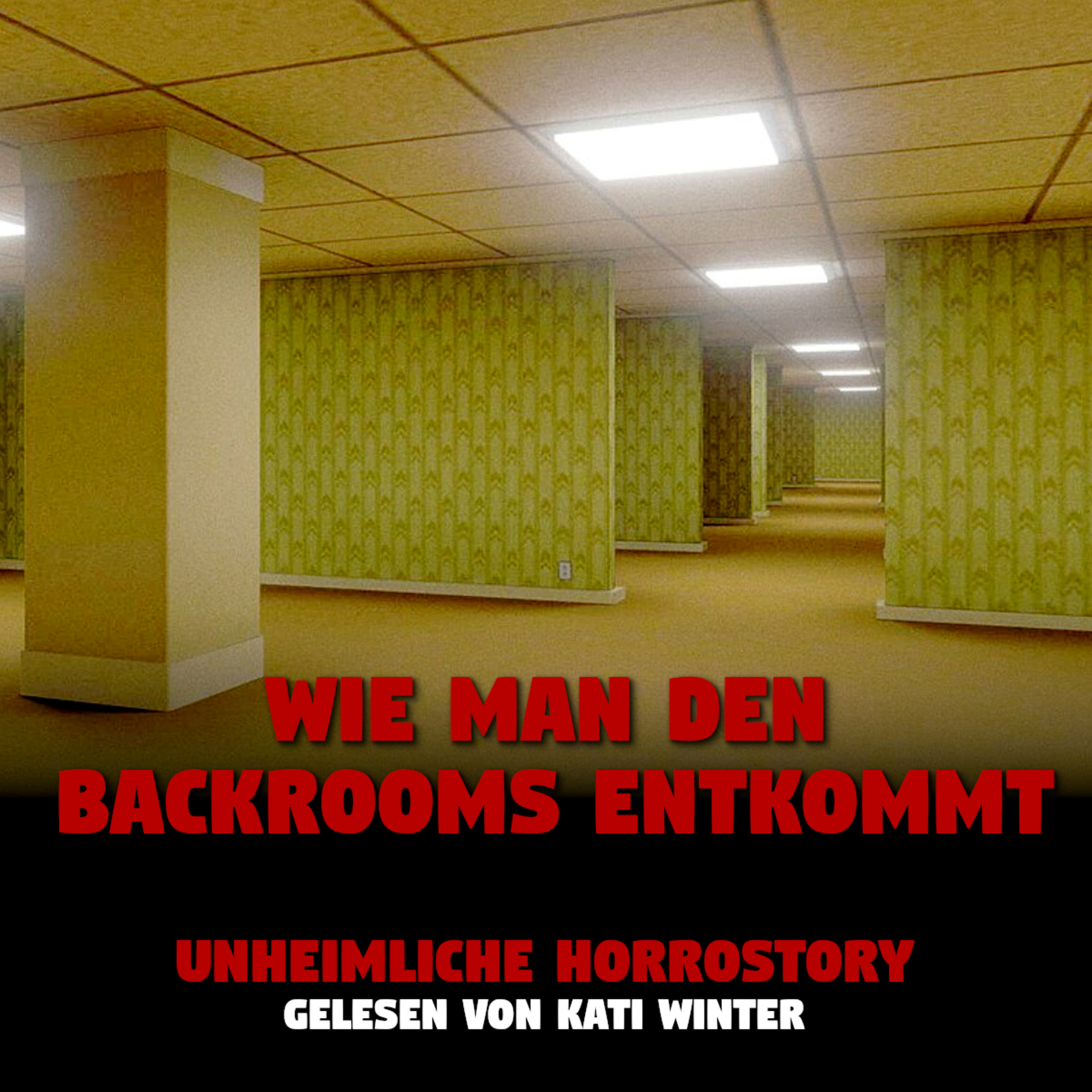 Wie man den Backrooms entkommt | Hörbuch Horror deutsch | düstere Creepypasta episode artwork