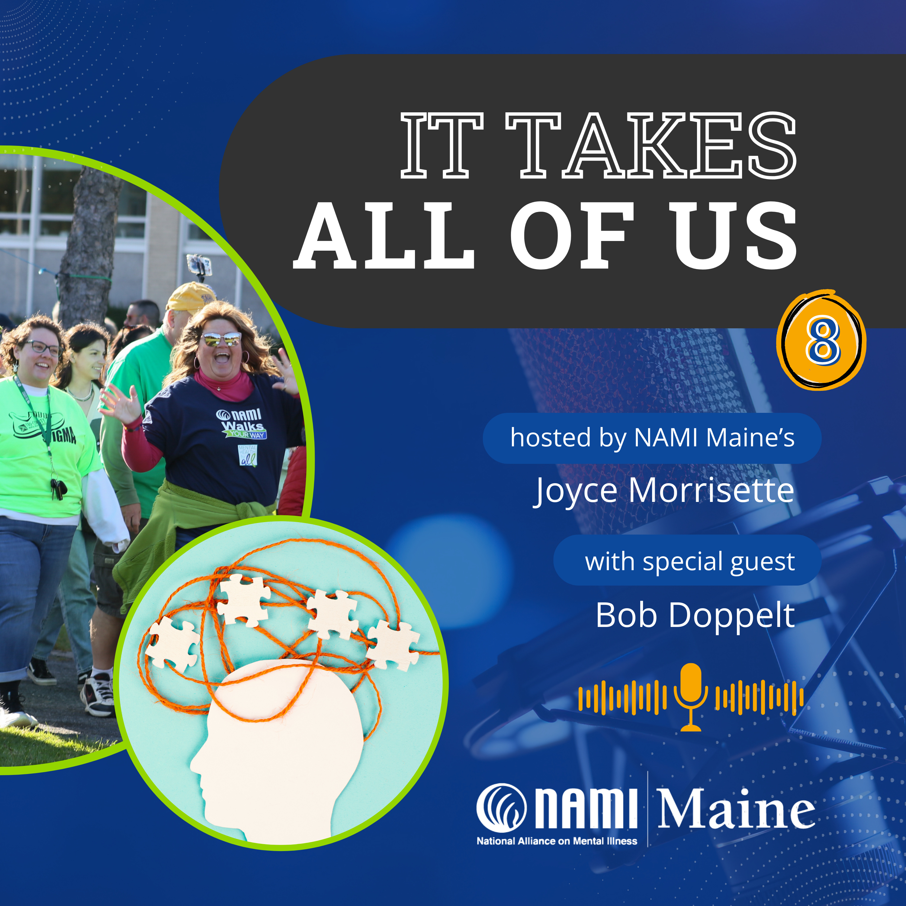 A Public Approach to Mental Wellness with Bob Doppelt - It Takes All Of Us - Ep. 8 episode artwork