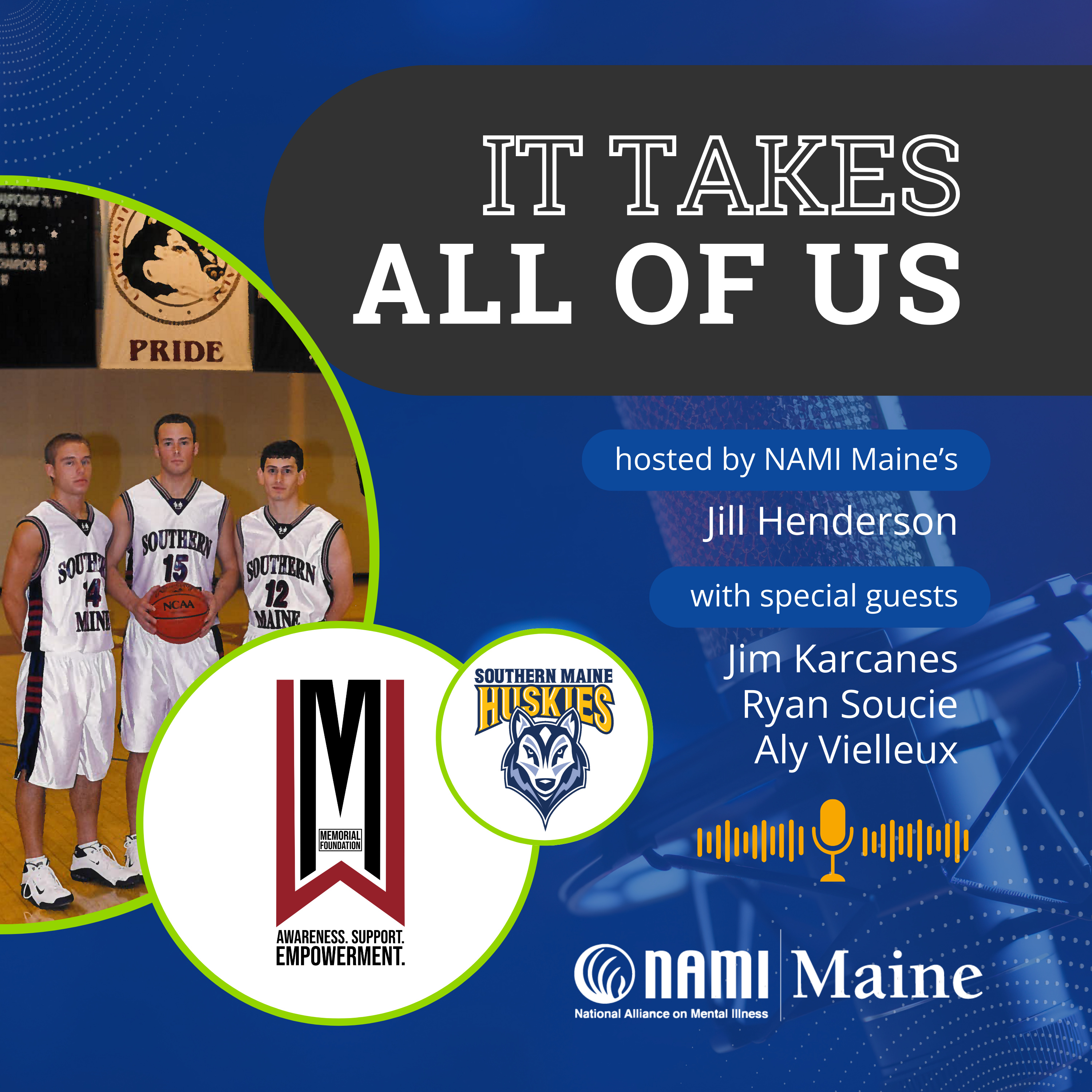 Wade Millett Memorial Foundation & USM Athletics – It Takes All of Us episode artwork