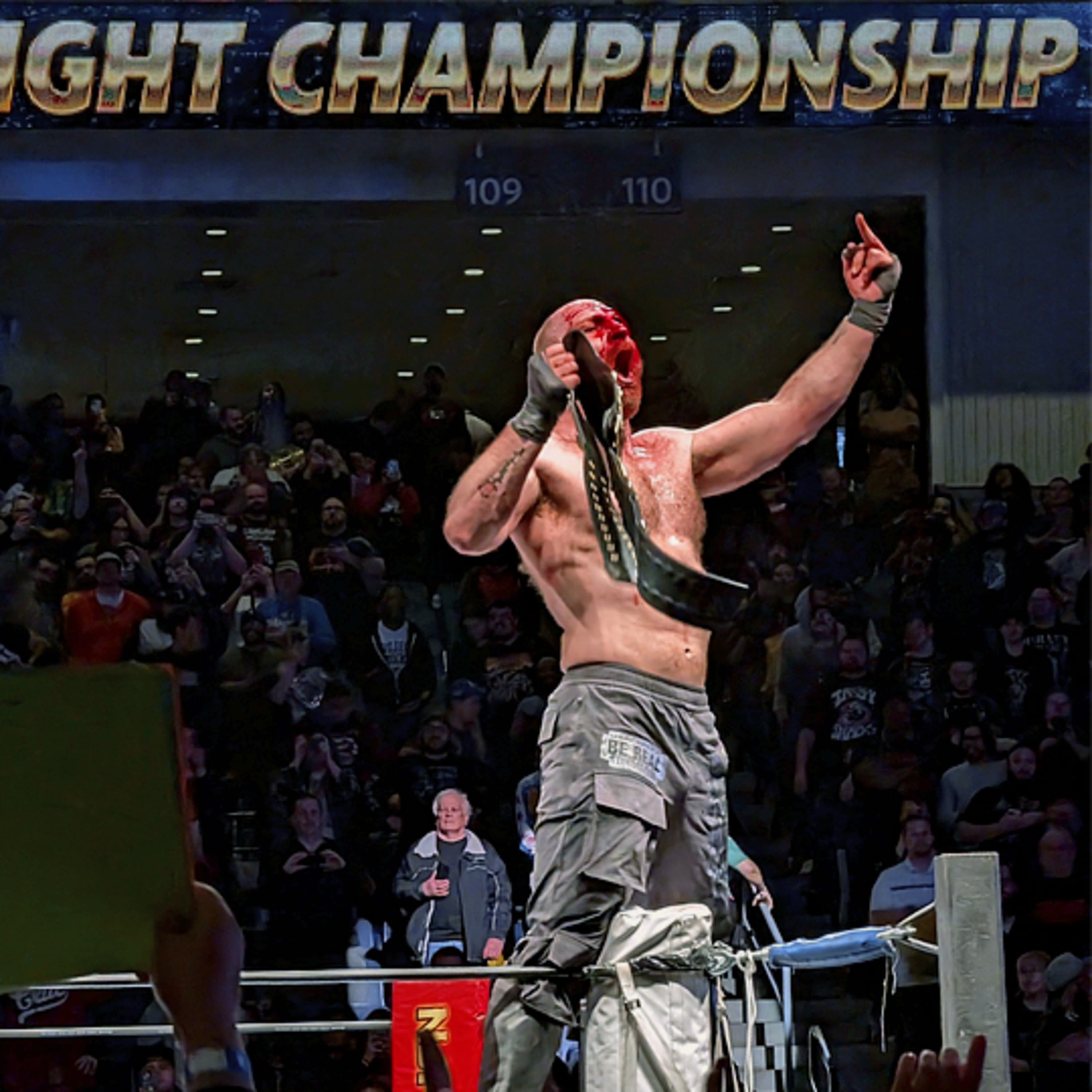 Talk That Talk: Jon Moxley; New Japan STRONG Windy City Riot; All In Footage episode artwork