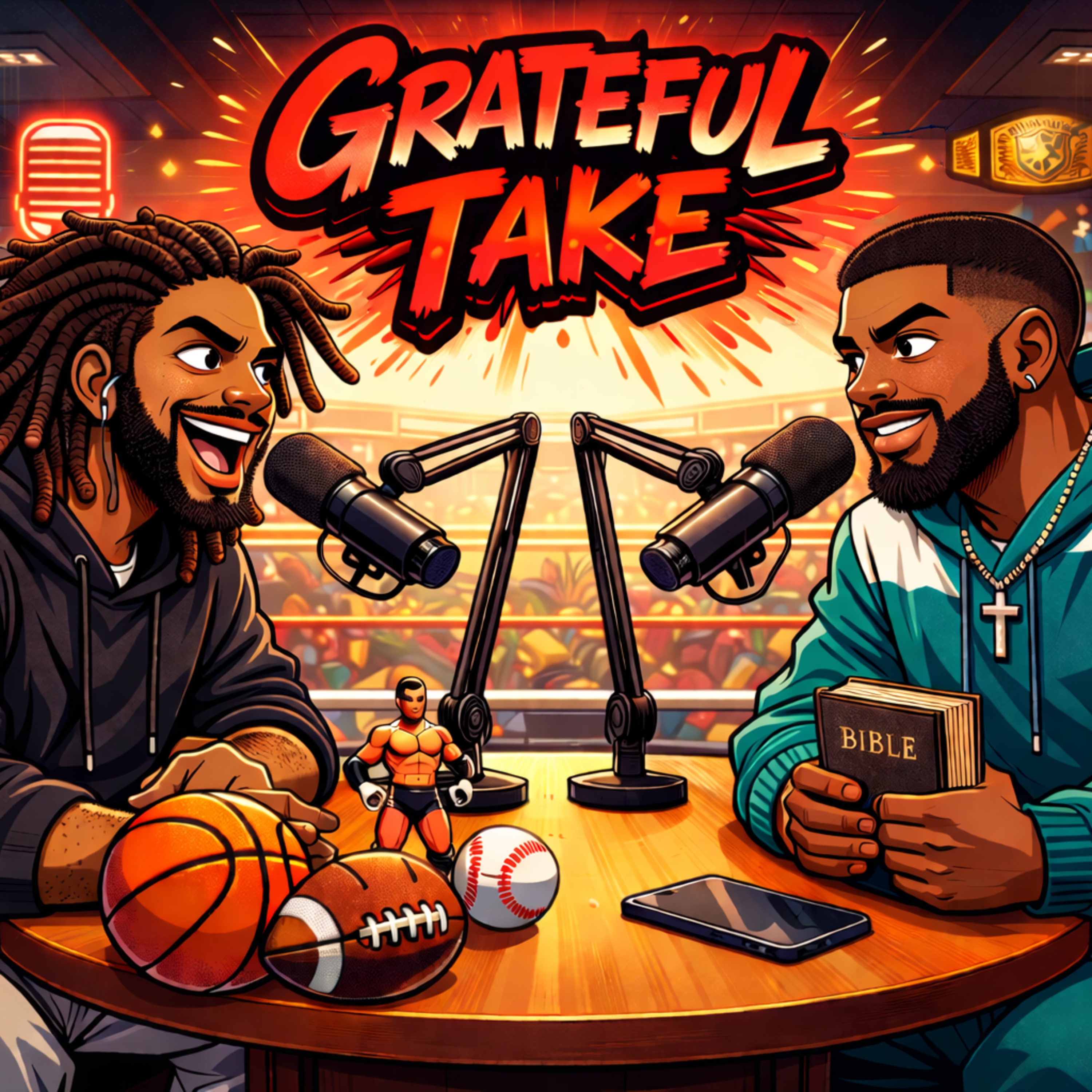 Grateful Take EP 2: March Madness Update; NBA; WNBA new CBA episode artwork
