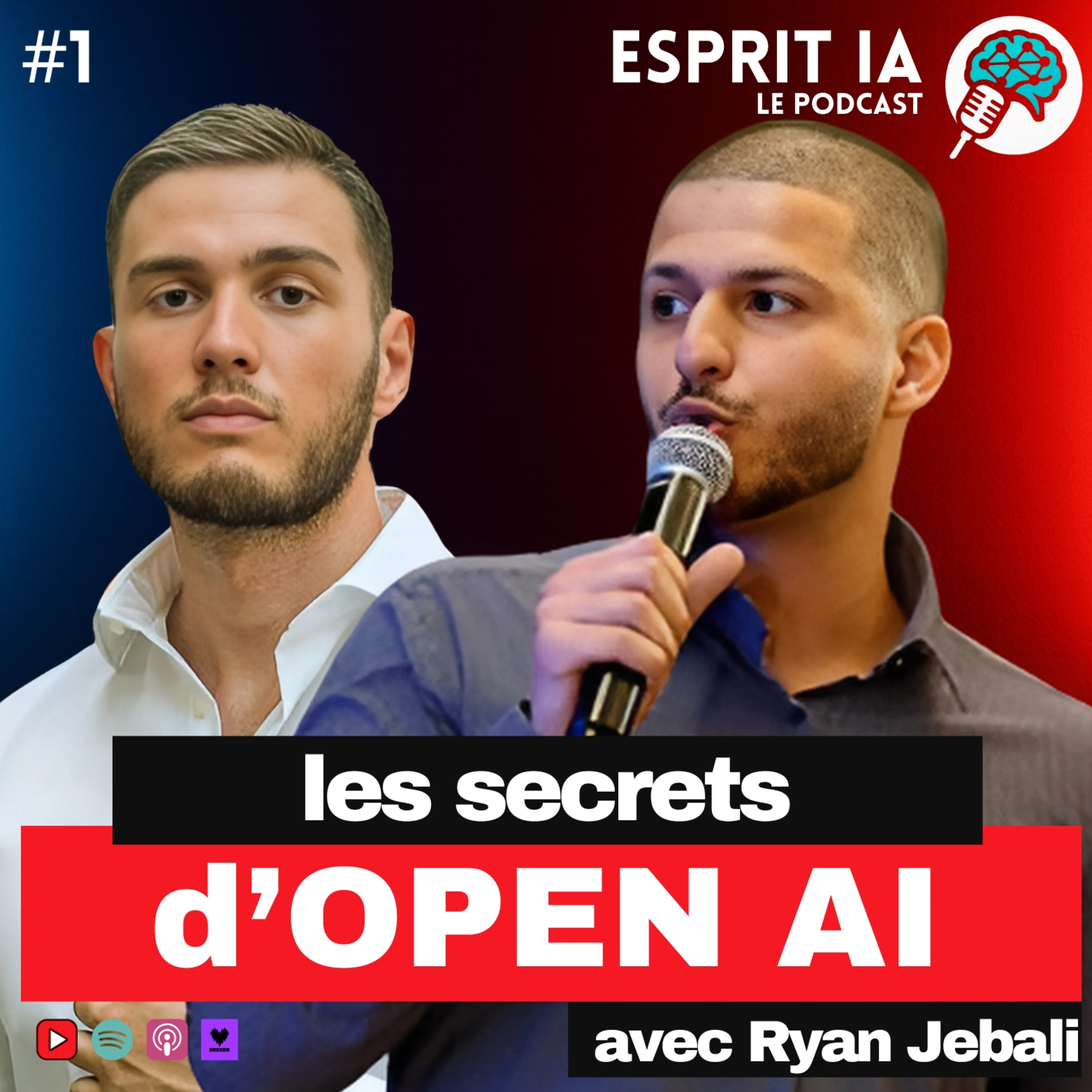 #1 LES SECRETS DE CHATGPT - Esprit IA avec Ryan Jebali episode artwork