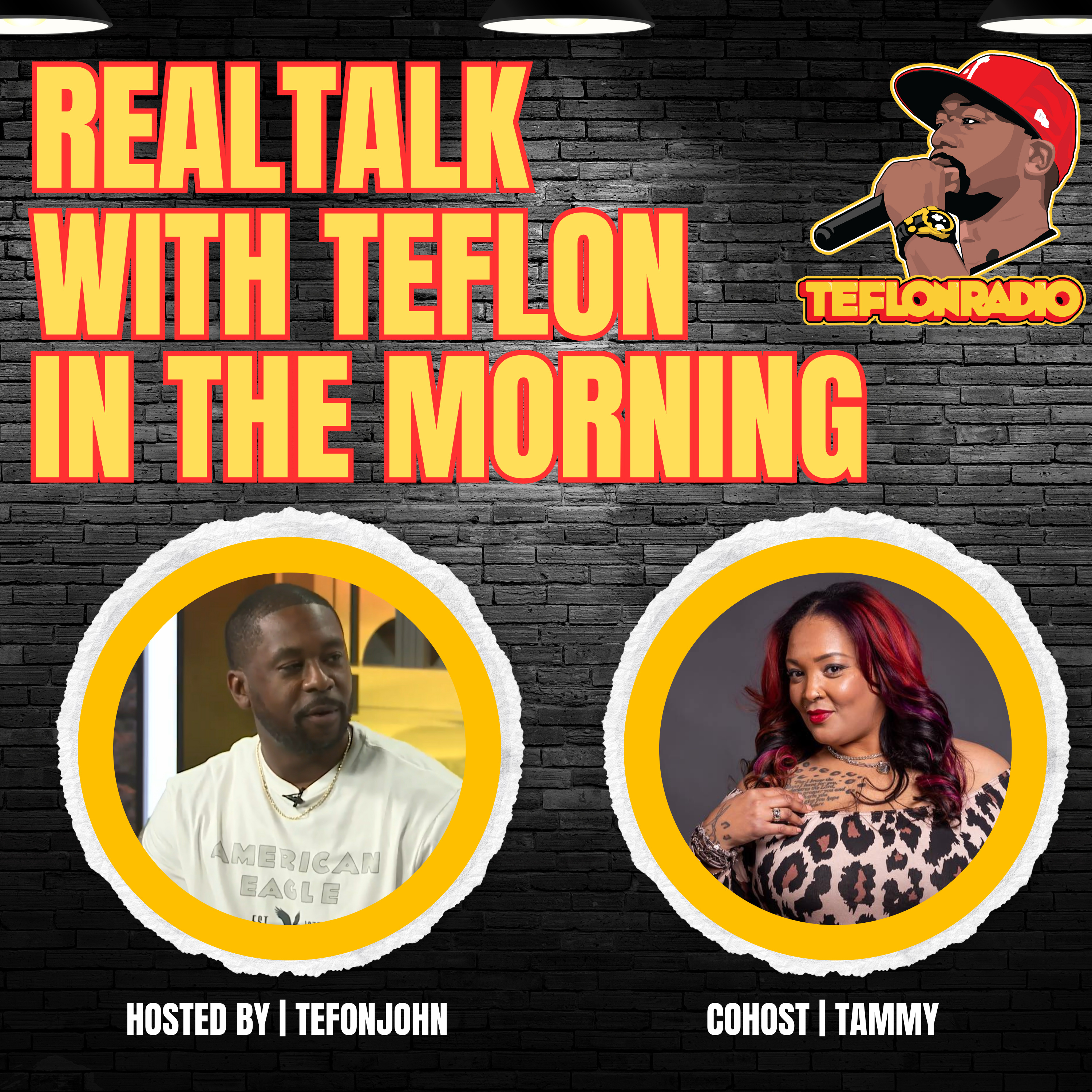Toxic People | Overcoming and Creating Healthy Environments | TeflonJohn & Tammy | Real Talk With Teflon In The Morning episode artwork