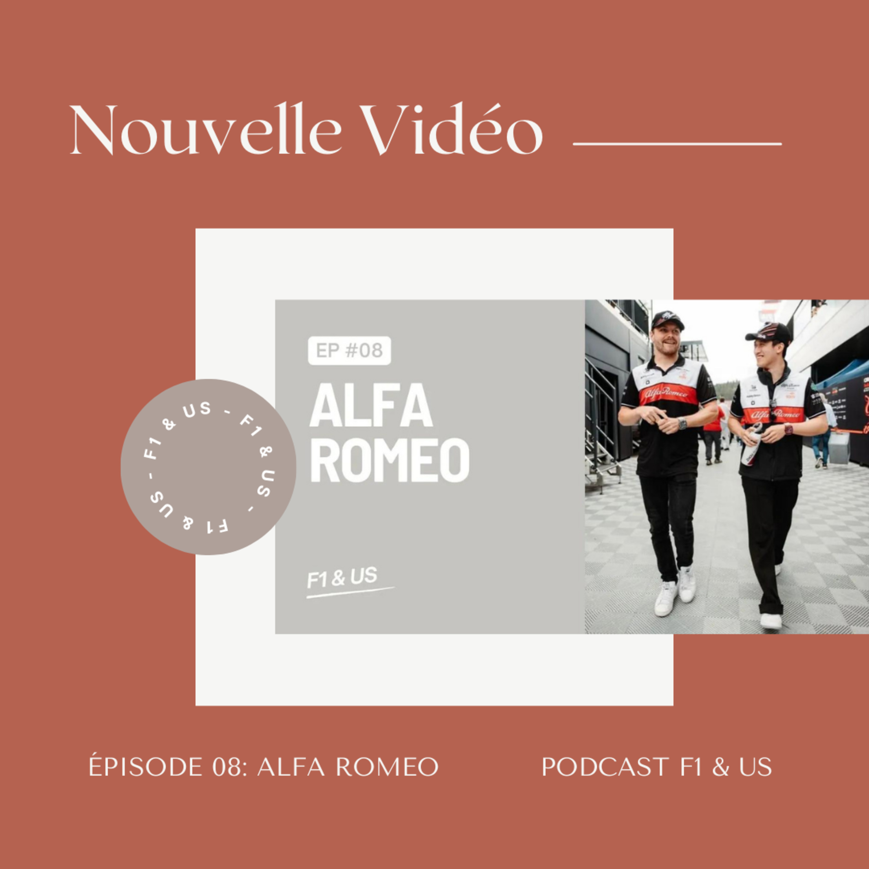 Episode #8 - Alfa Romeo | PODCAST F1 & US episode artwork