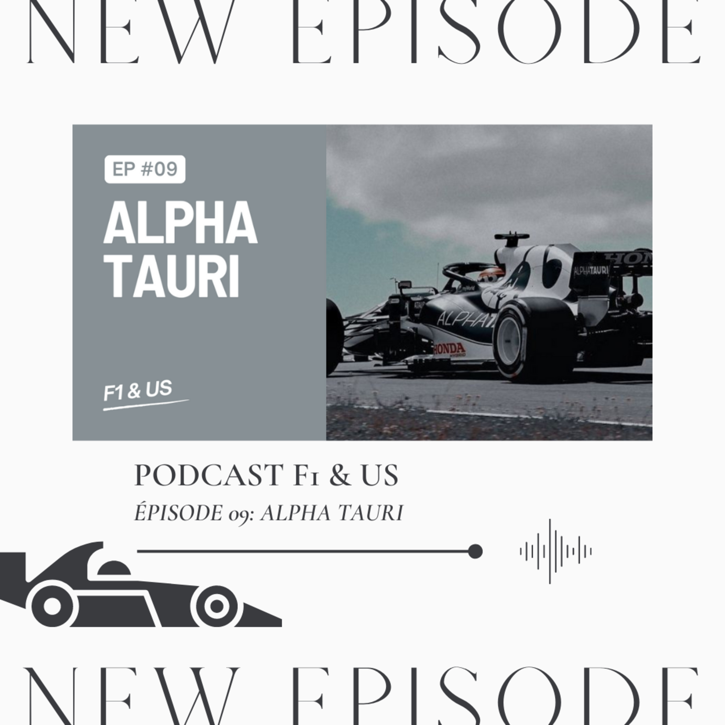 Episode #9 - Alpha Tauri | PODCAST F1 & US episode artwork