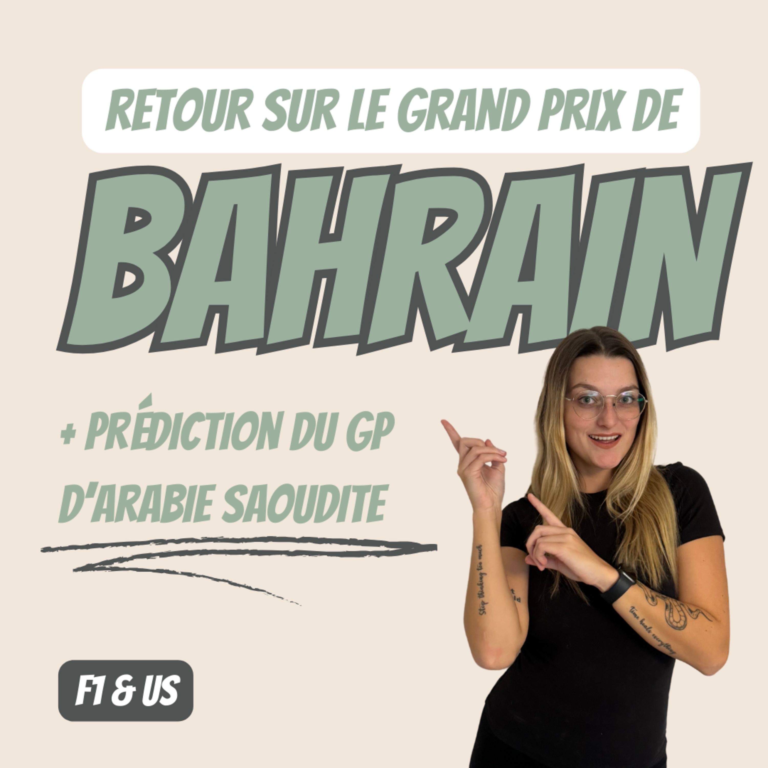 Episode 29 - GP Bahrain + Prédictions GP Arabie Saoudite | PODCAST F1 & US
