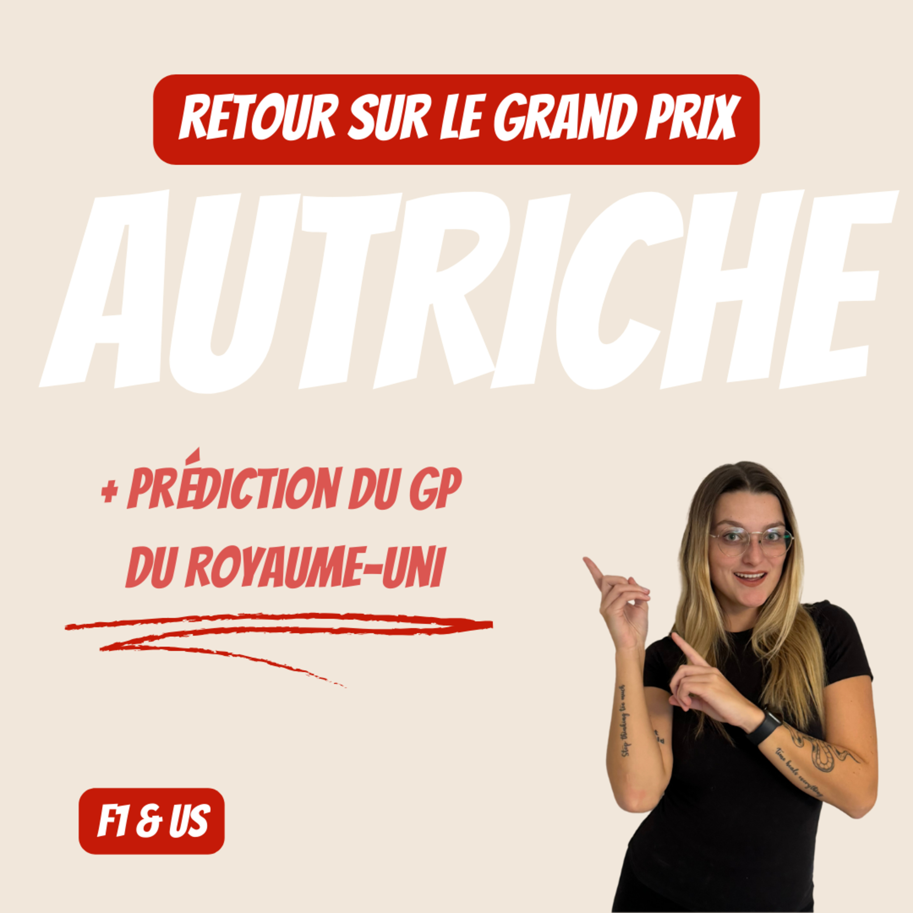 Episode 46 - Retour sur le GP d'Autriche + prédictions sur le GP de Silverstone | PODCAST F1 & US episode artwork