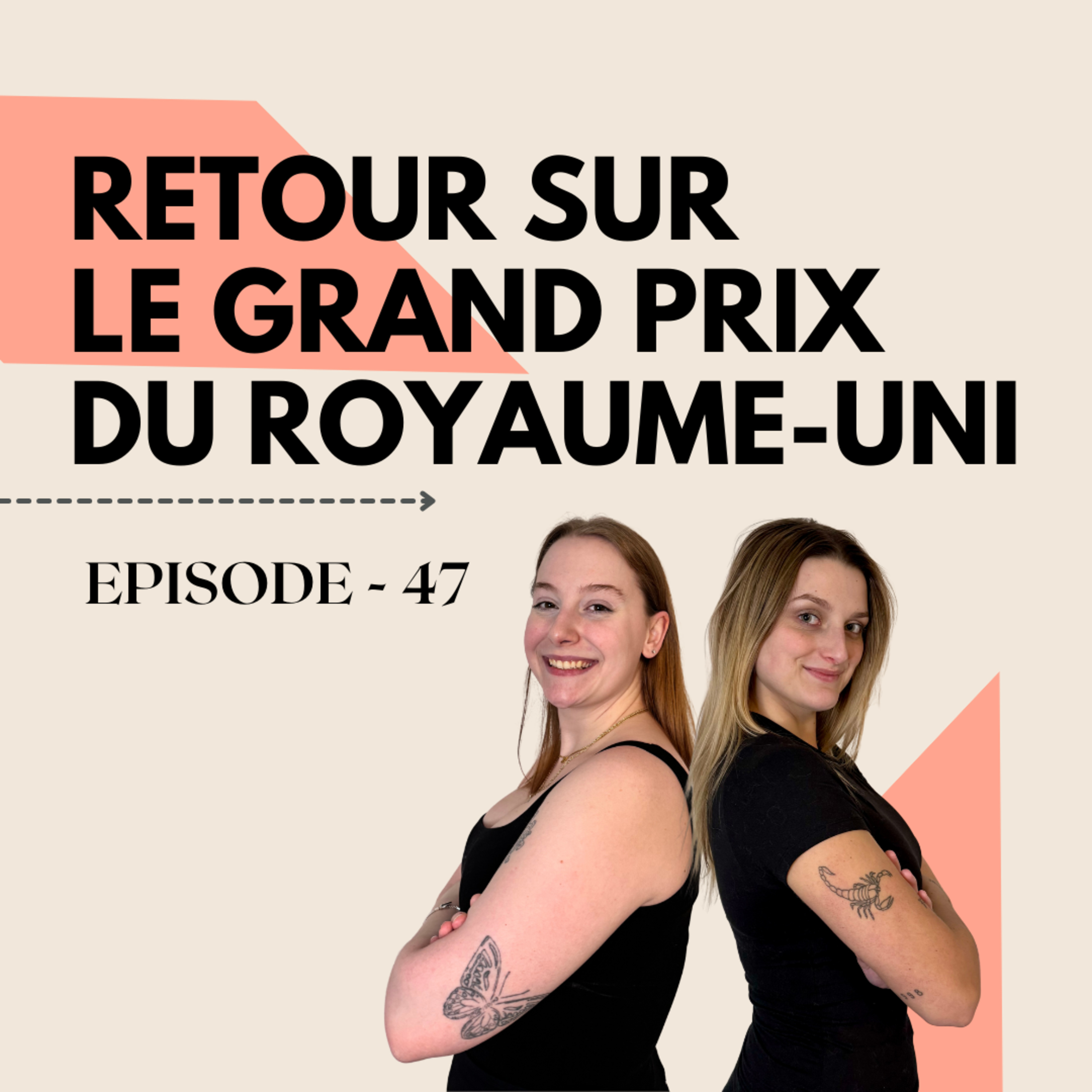 Episode 47 - Retour sur le Grand Prix de Grande-Bretagne | PODCAST F1 & US episode artwork