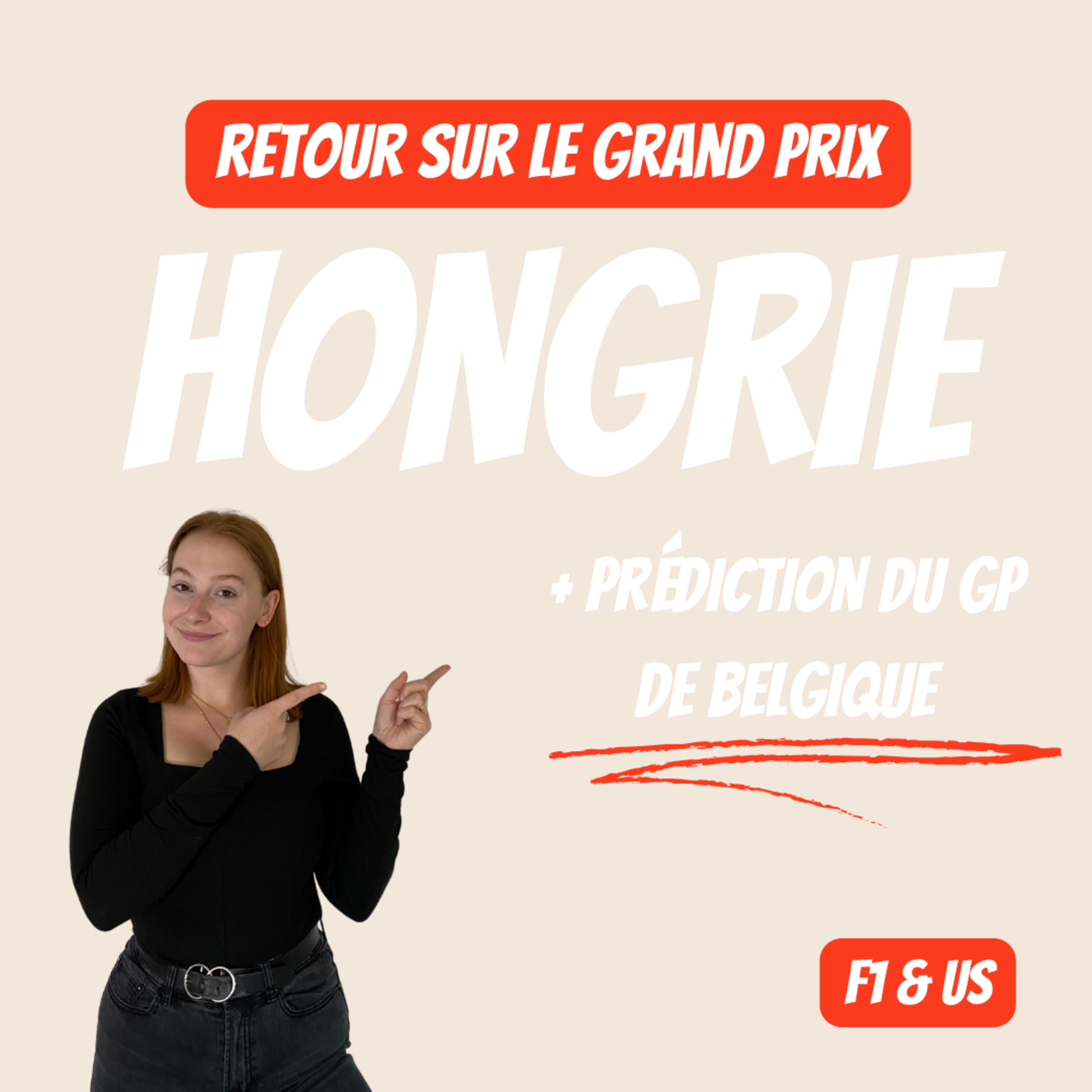 Episode 49 - Retour sur le GP d'Hongrie + nos prédictions du GP de Belgique | PODCAST F1 & US episode artwork