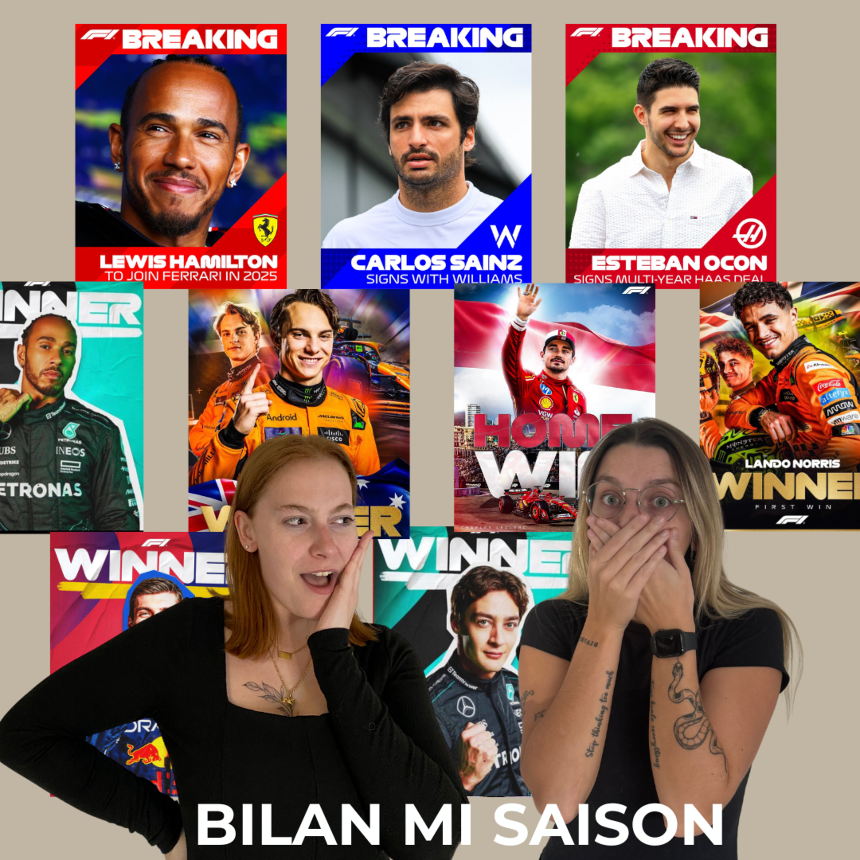 Episode 51 - Bilan mi-saison de la F1 | PODCAST F1 & US episode artwork