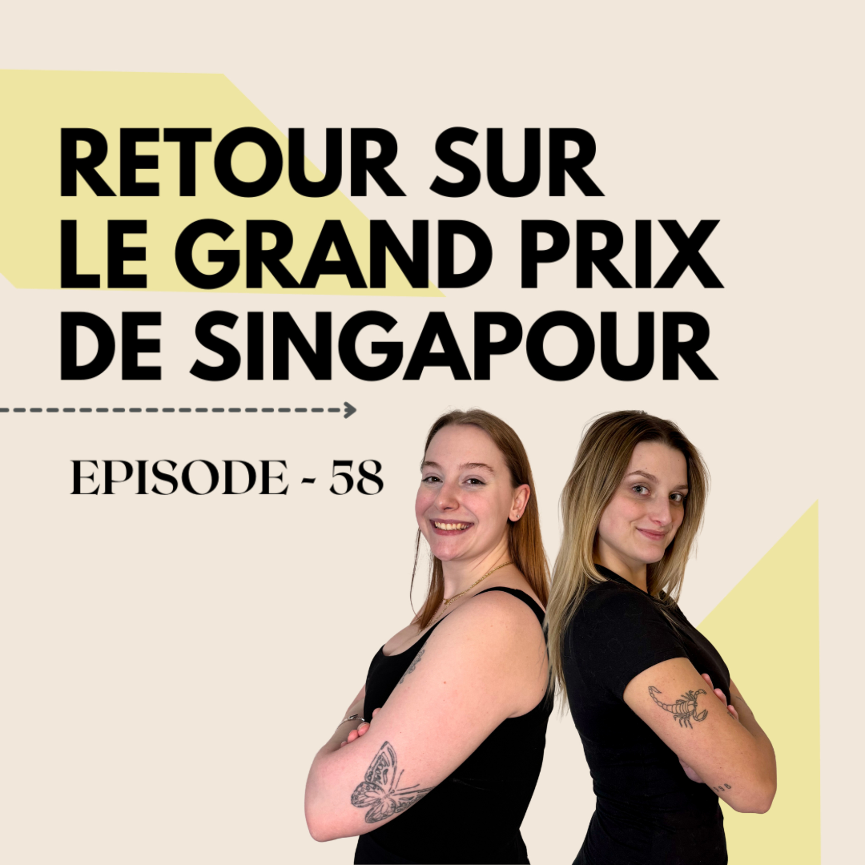 Episode 58 - Retour sur le Grand Prix de Singapour | PODCAST F1 & US episode artwork