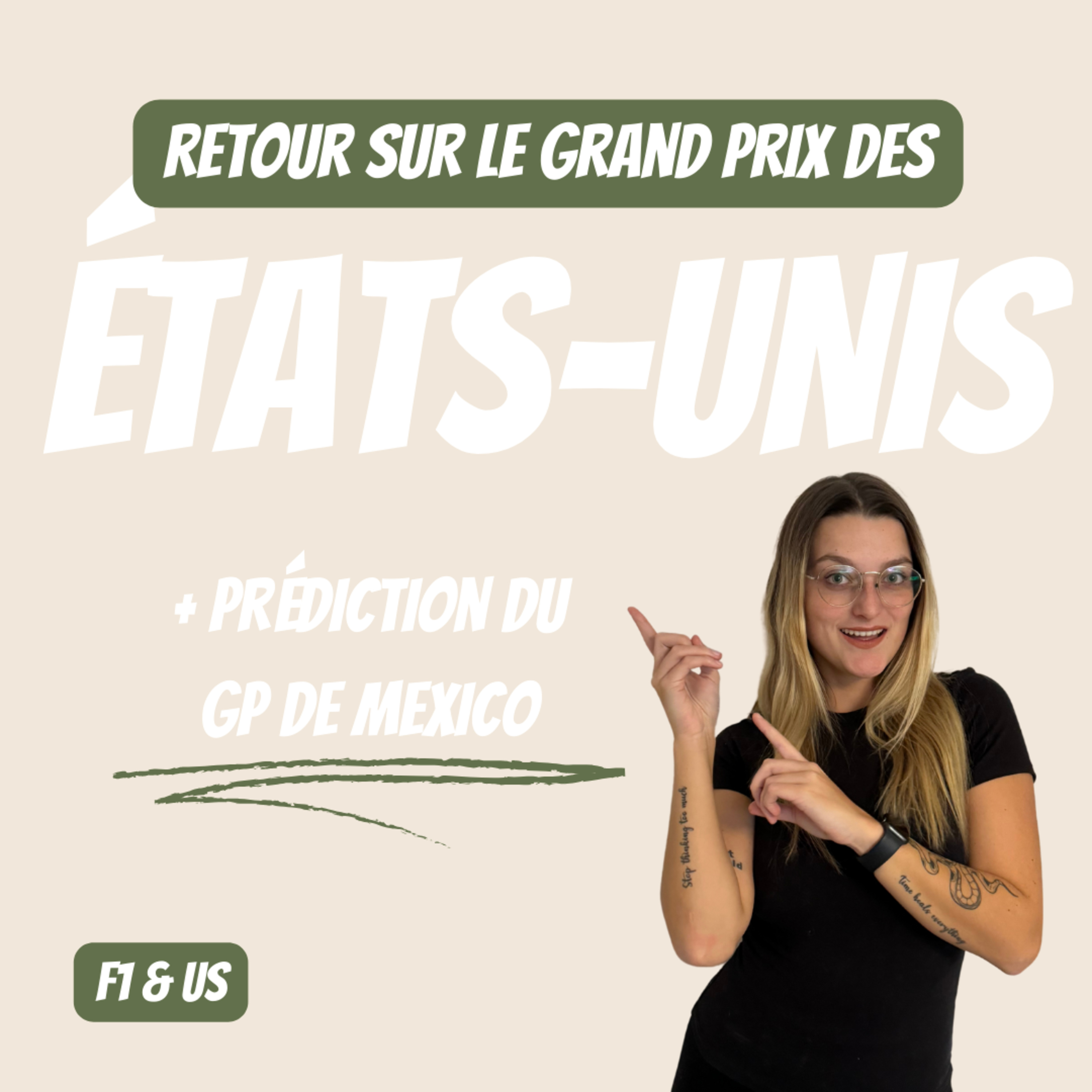 Episode 62 - Retour sur le GP des États-Unis + Prédictions du GP du Mexique | PODCAST F1 & US episode artwork