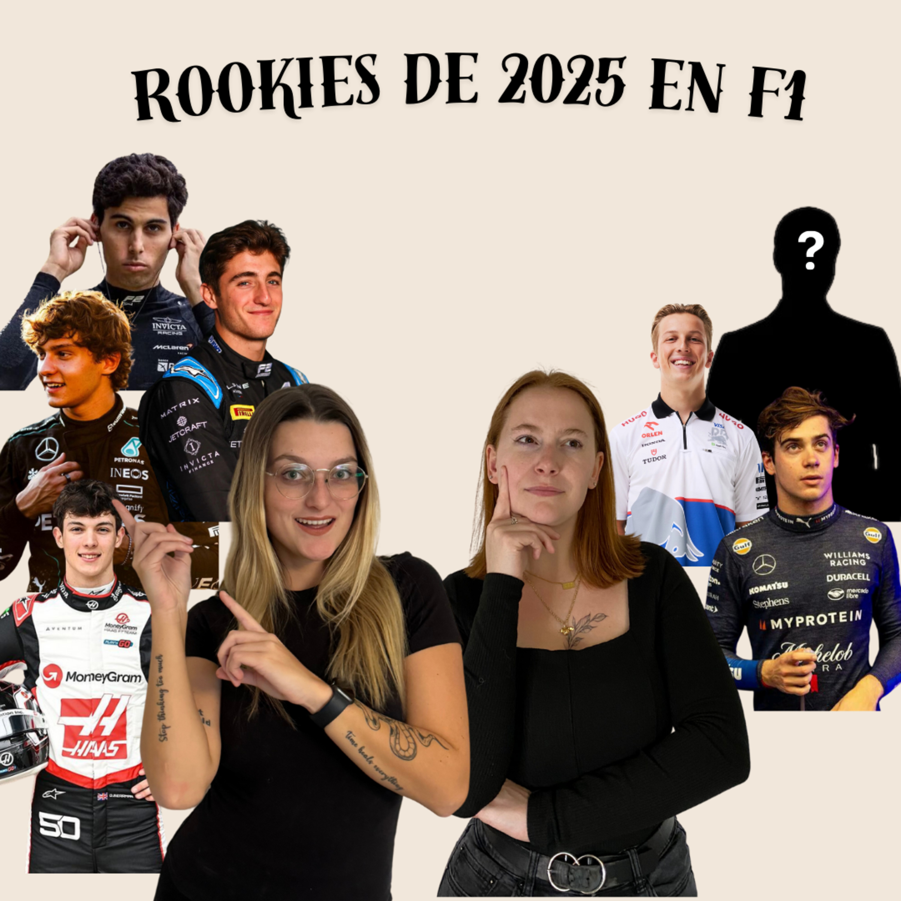 Episode 65 - Les rookies de 2025 en Formule 1 | PODCAST F1 & US episode artwork