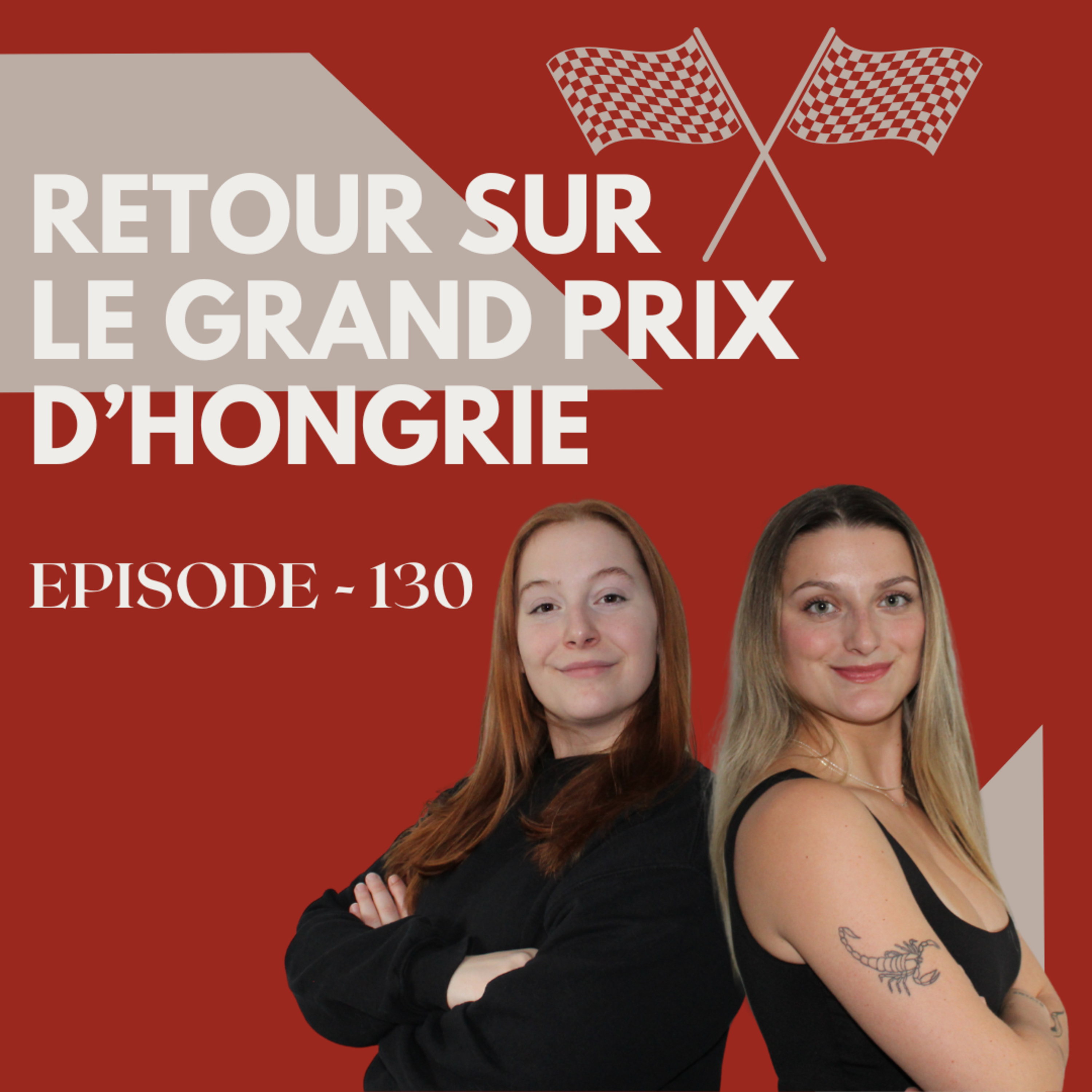 Episode 130 - Retour sur le Grand Prix d'Hongrie | GRID GIRLS TALK PODCAST episode artwork