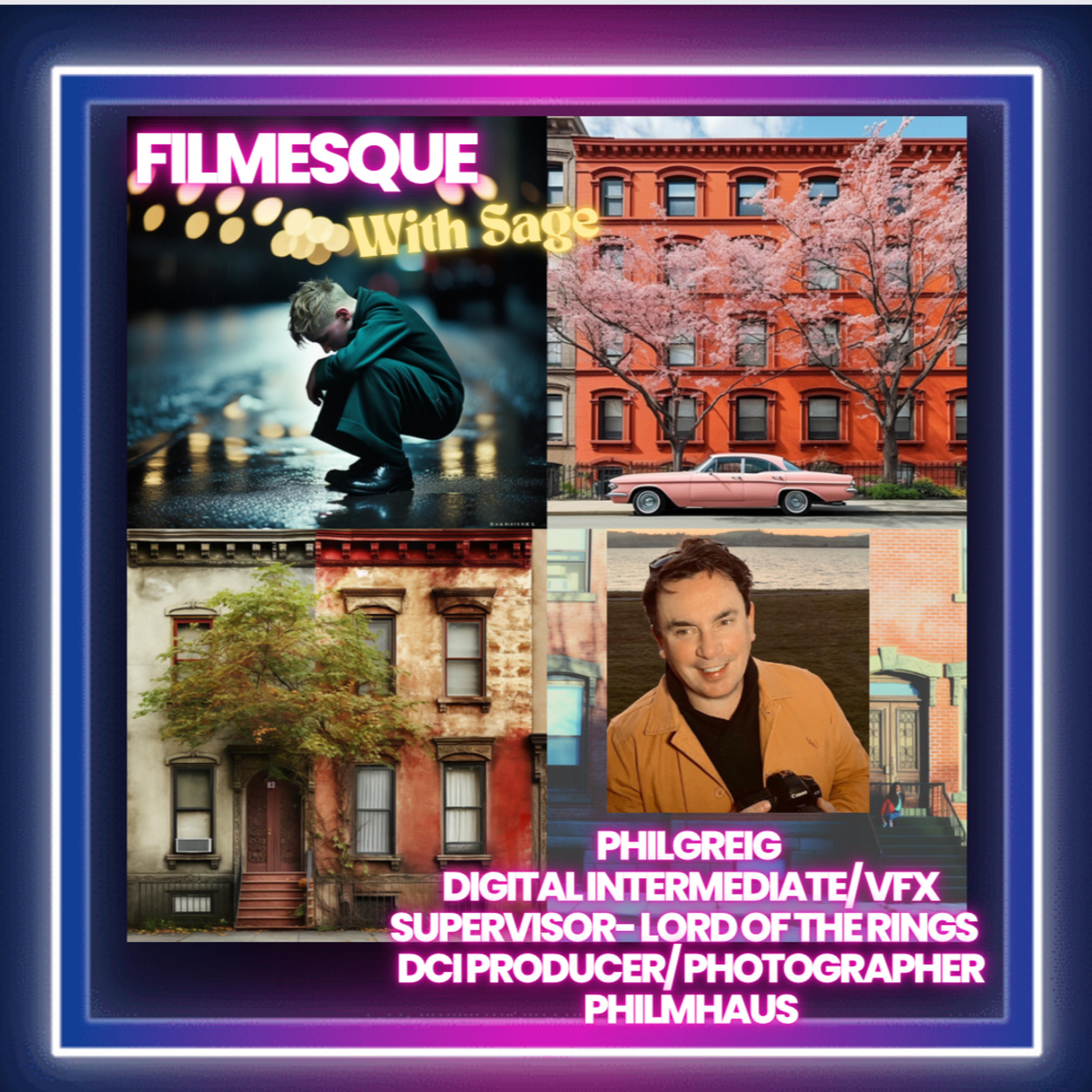 Ep 4 Phil Greig Digital Intermediate Supervisor Lord of the Rings Trilogy (New Line Cinema & WingNut Films) / Photographer at Philmhaus episode artwork