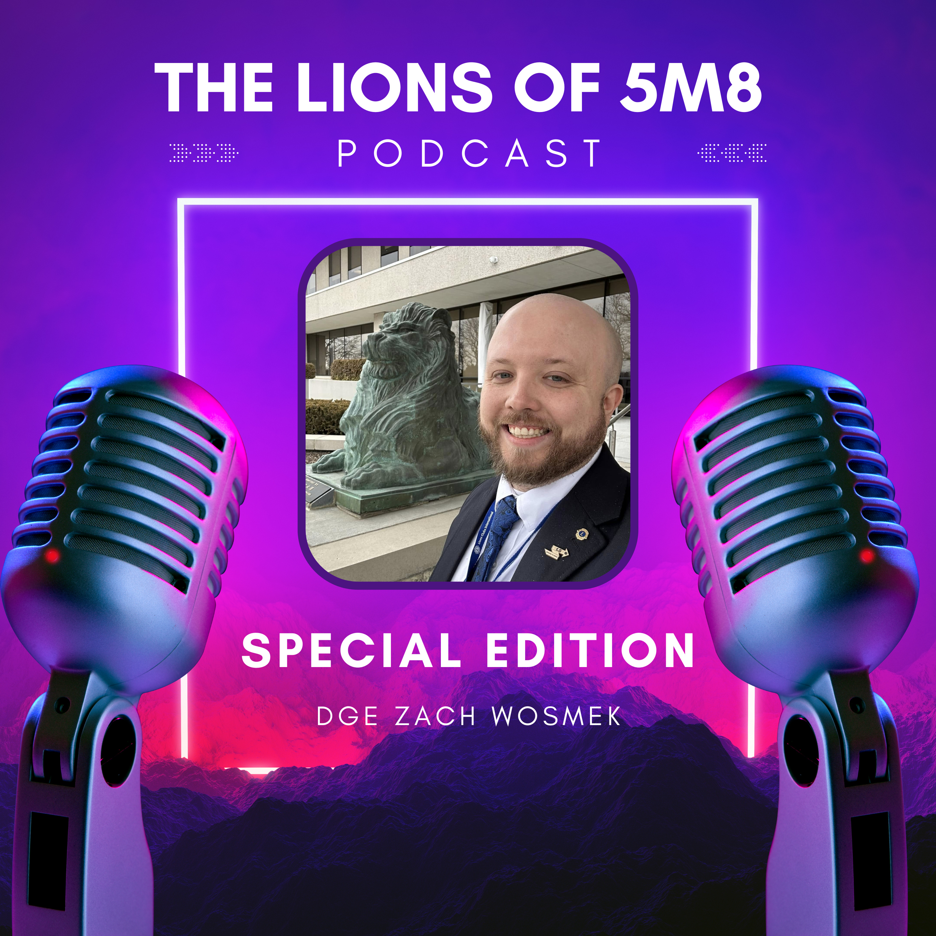 Feb 24 2025- DGE Zach Wosmek episode artwork