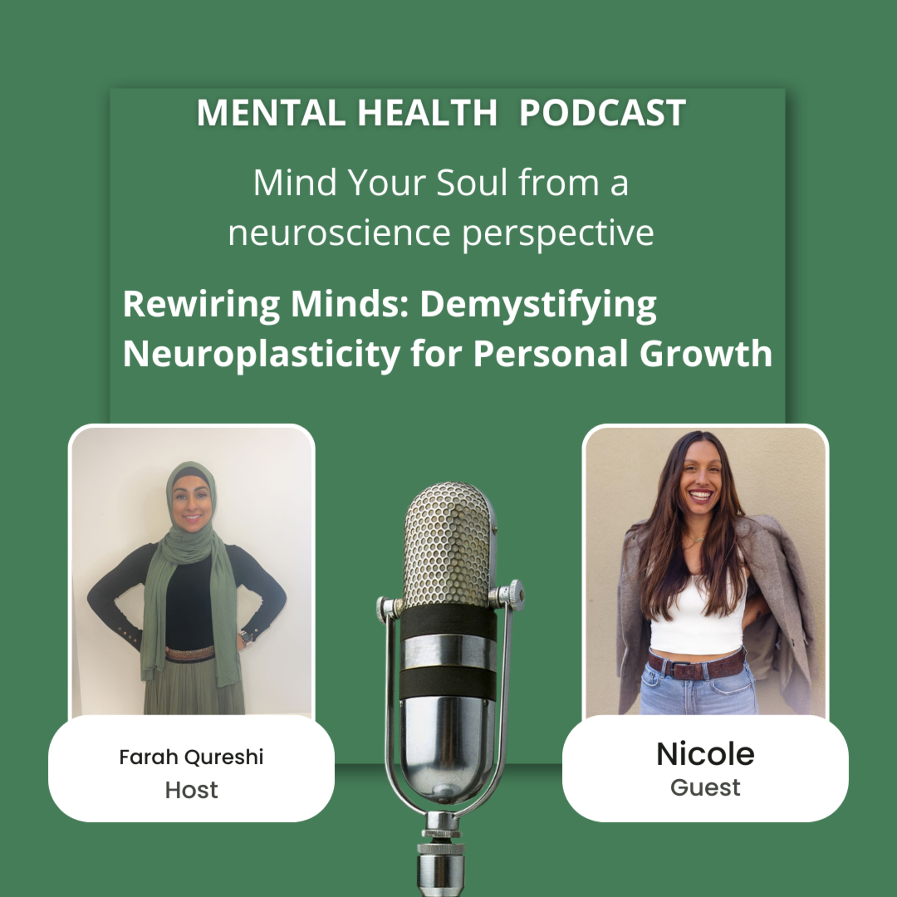 Rewiring Minds Demystifying Neuroplasticity for Personal Growth Nicole Author of Rewire episode artwork