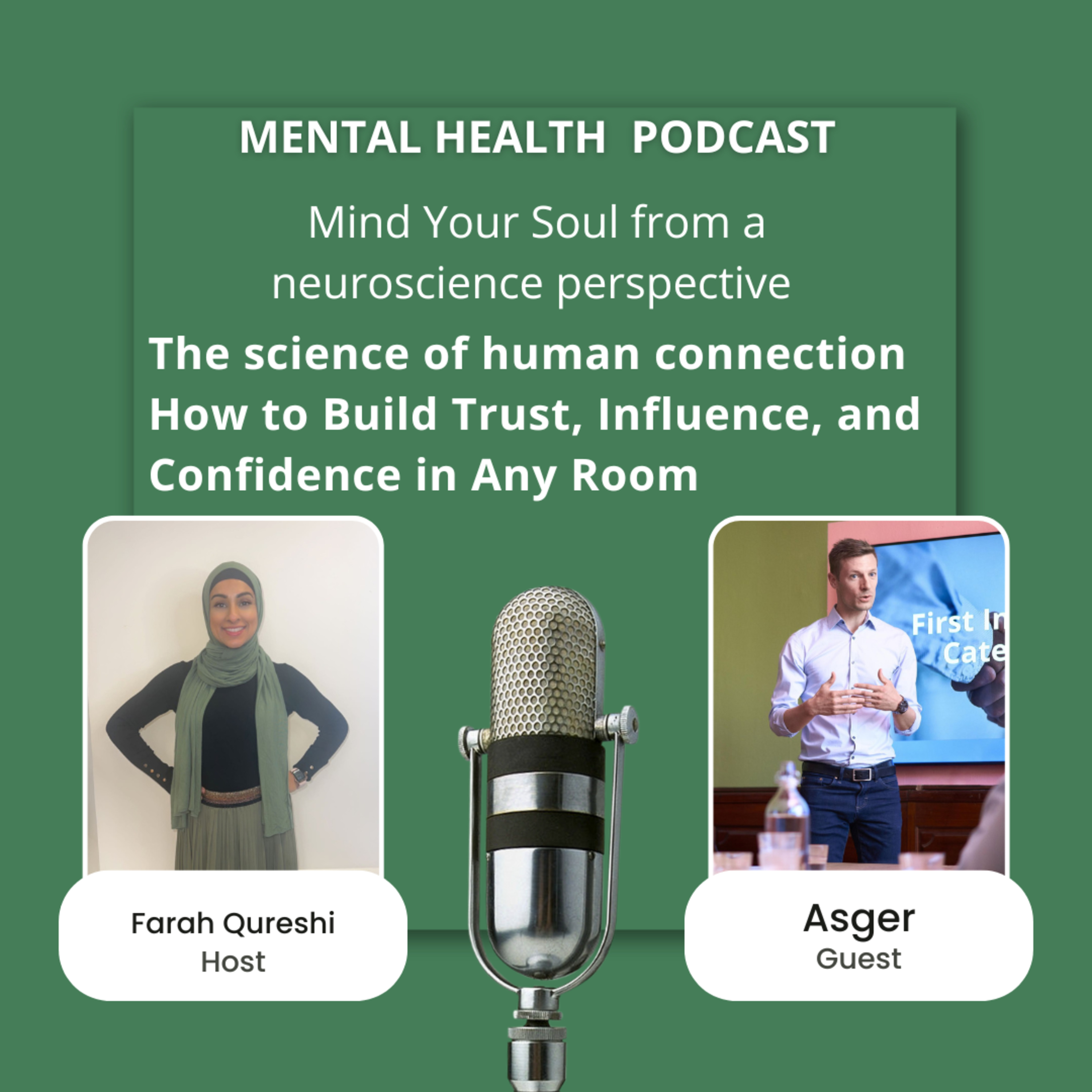The science of human connection How to Build Trust, Influence, and Confidence in Any Room episode artwork